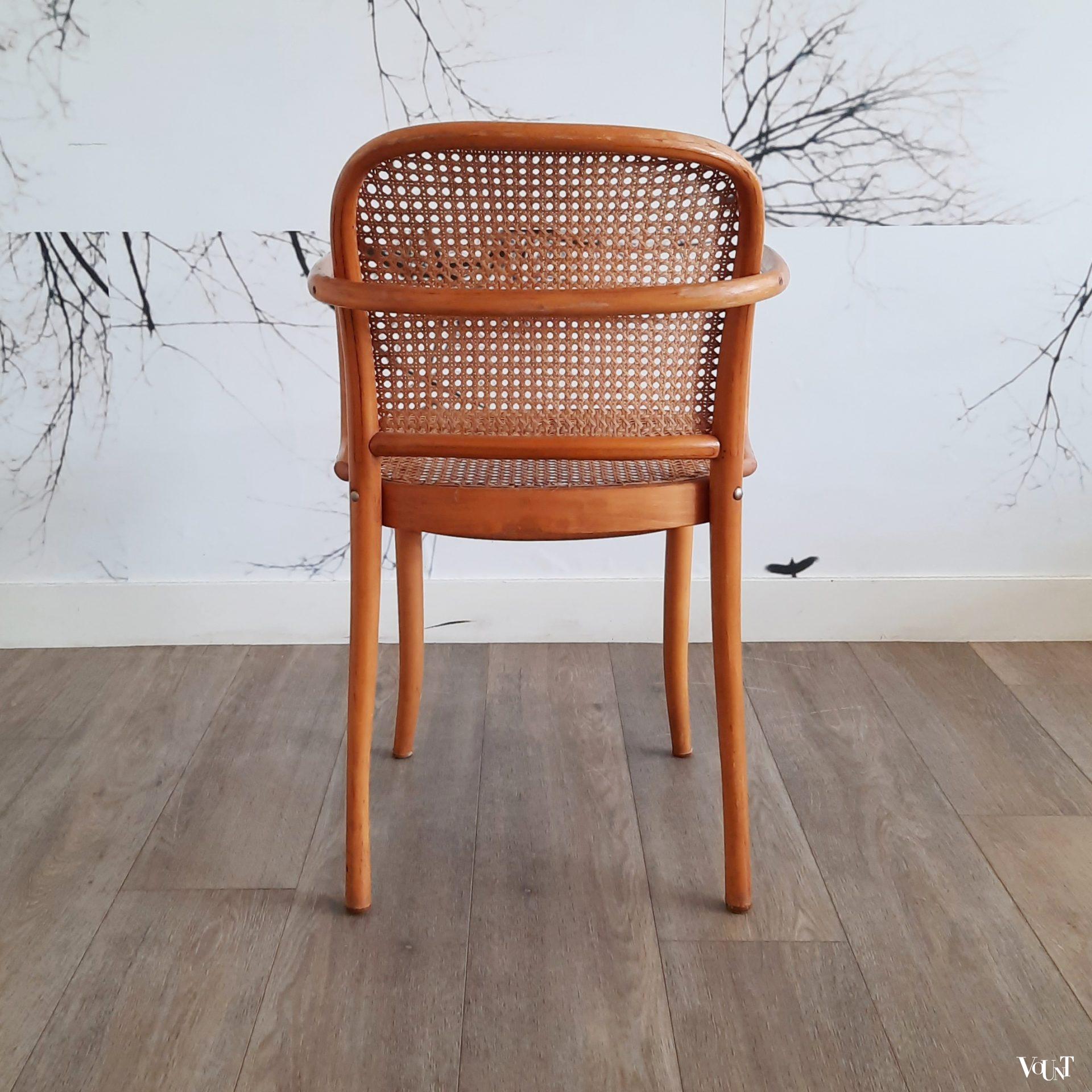 Set van 4 Praag of 811 stoelen, Ligna, jaren '70