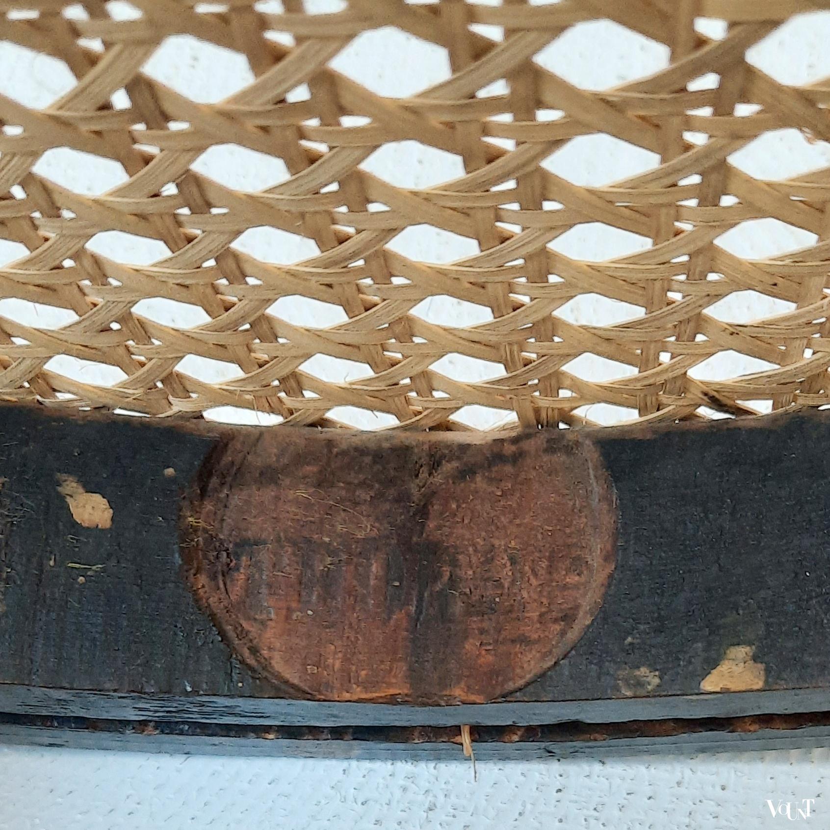 Zwarte Thonet nr. 18 stoel, rond 1900