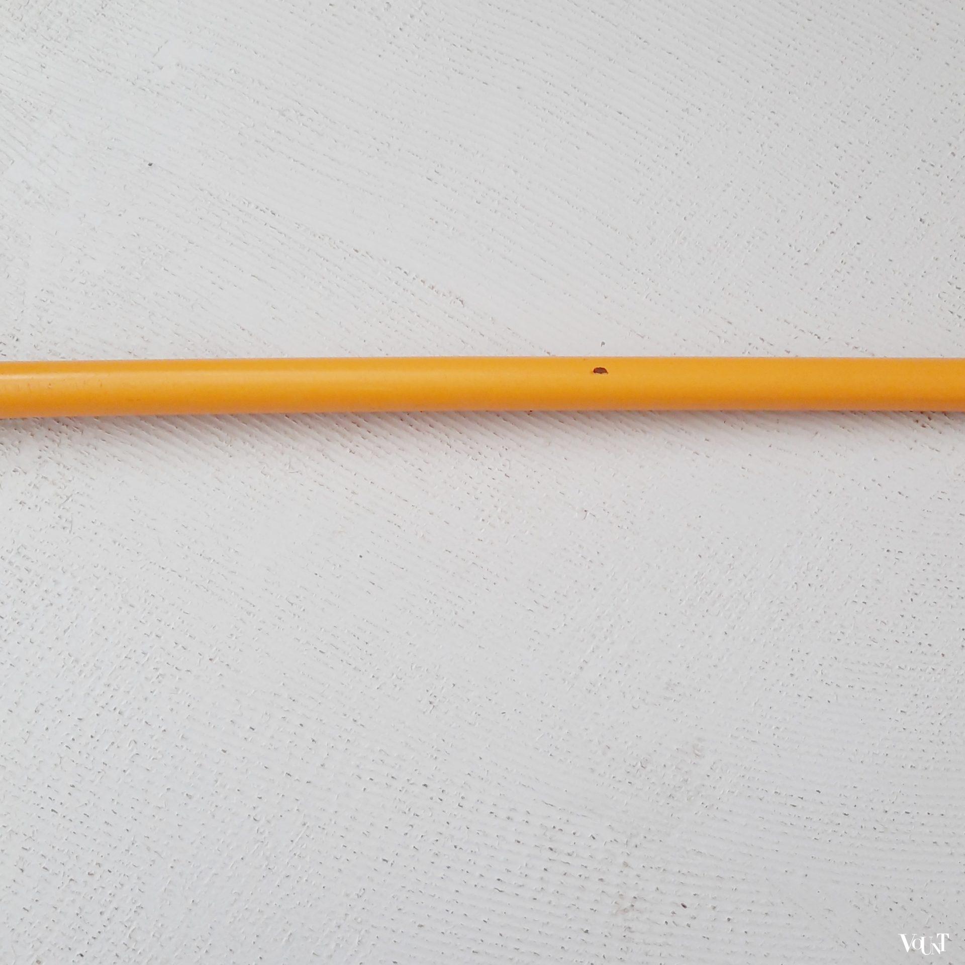 Set van 2 gele metalen Rappen (Ted Net) klapstoelen, Niels Gammelgaard voor Ikea, jaren '80