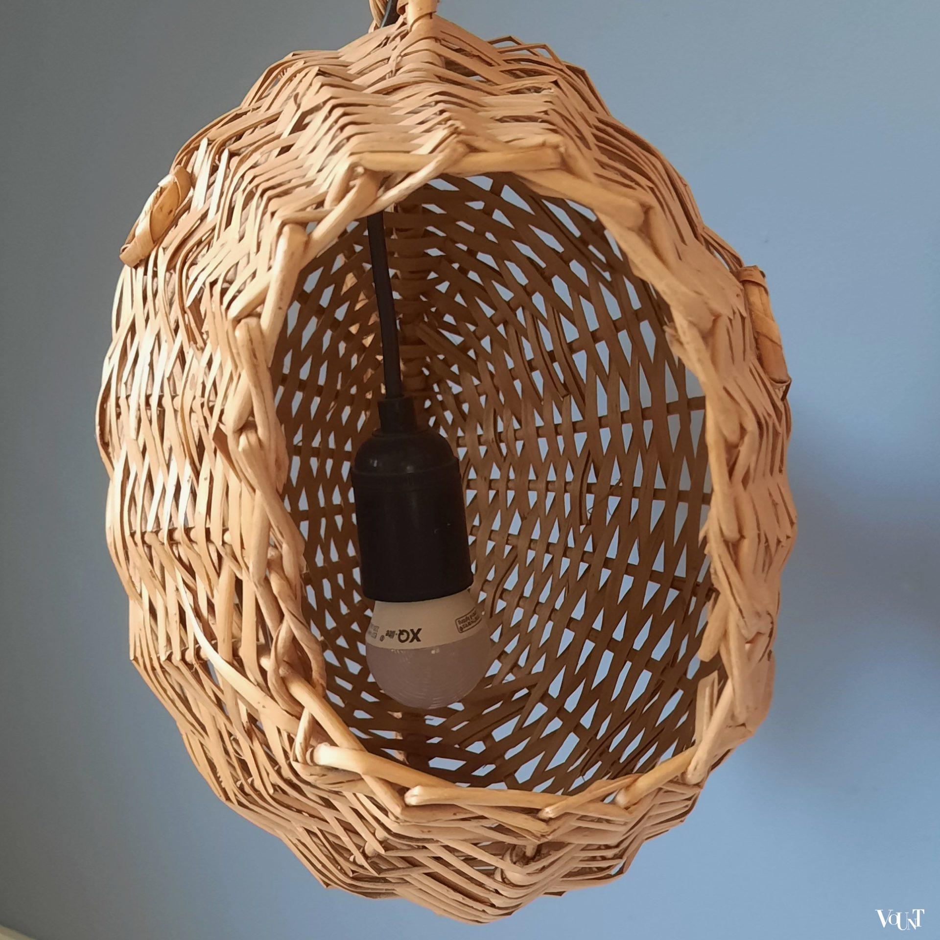 Lamp rotan vis, jaren '70