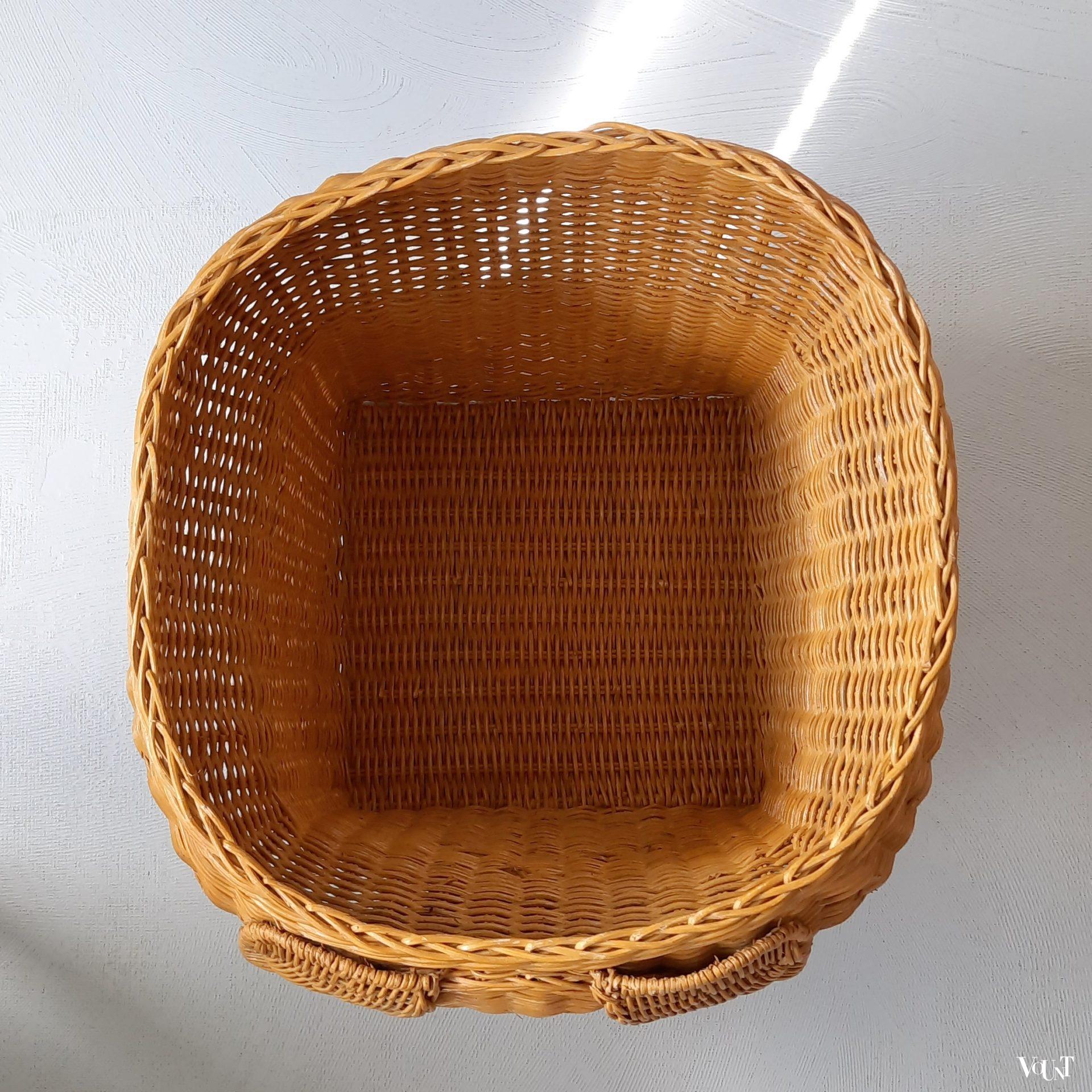 Grote rotan mand olifant