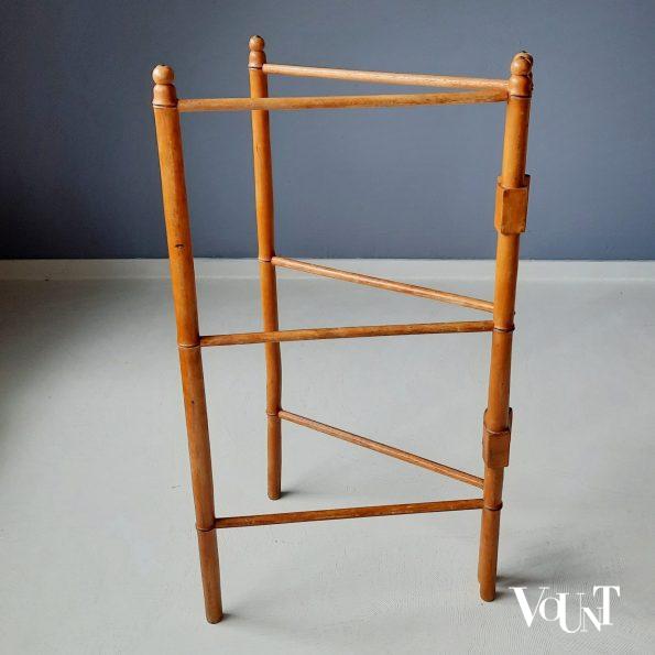 Frans faux bamboo handdoekenrek, begin 20e eeuw
