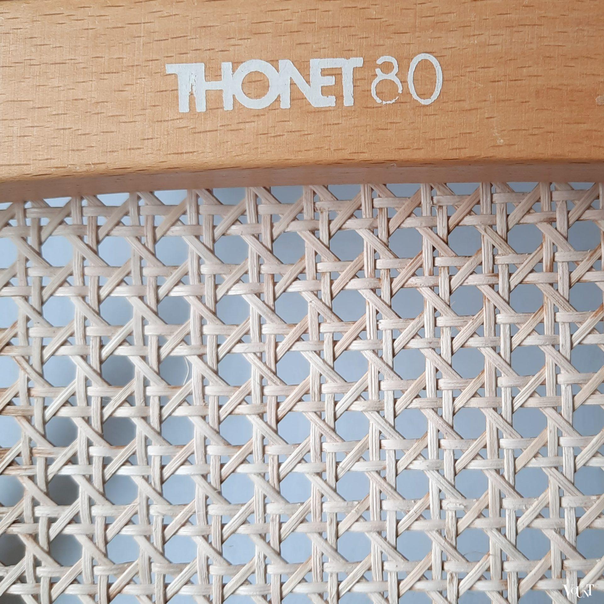 Blonde S64 stoel, Marcel Breuer voor Thonet, 1980