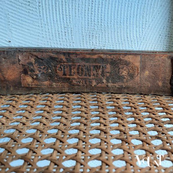Antieke winkelstoel Thonet, rond 1900