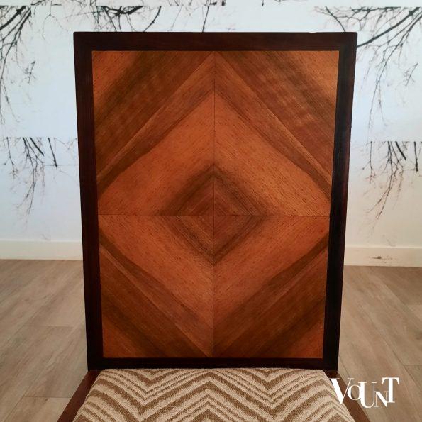 Art deco stoel marqueterie, jaren '30