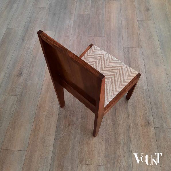Art deco stoel marqueterie, jaren '30