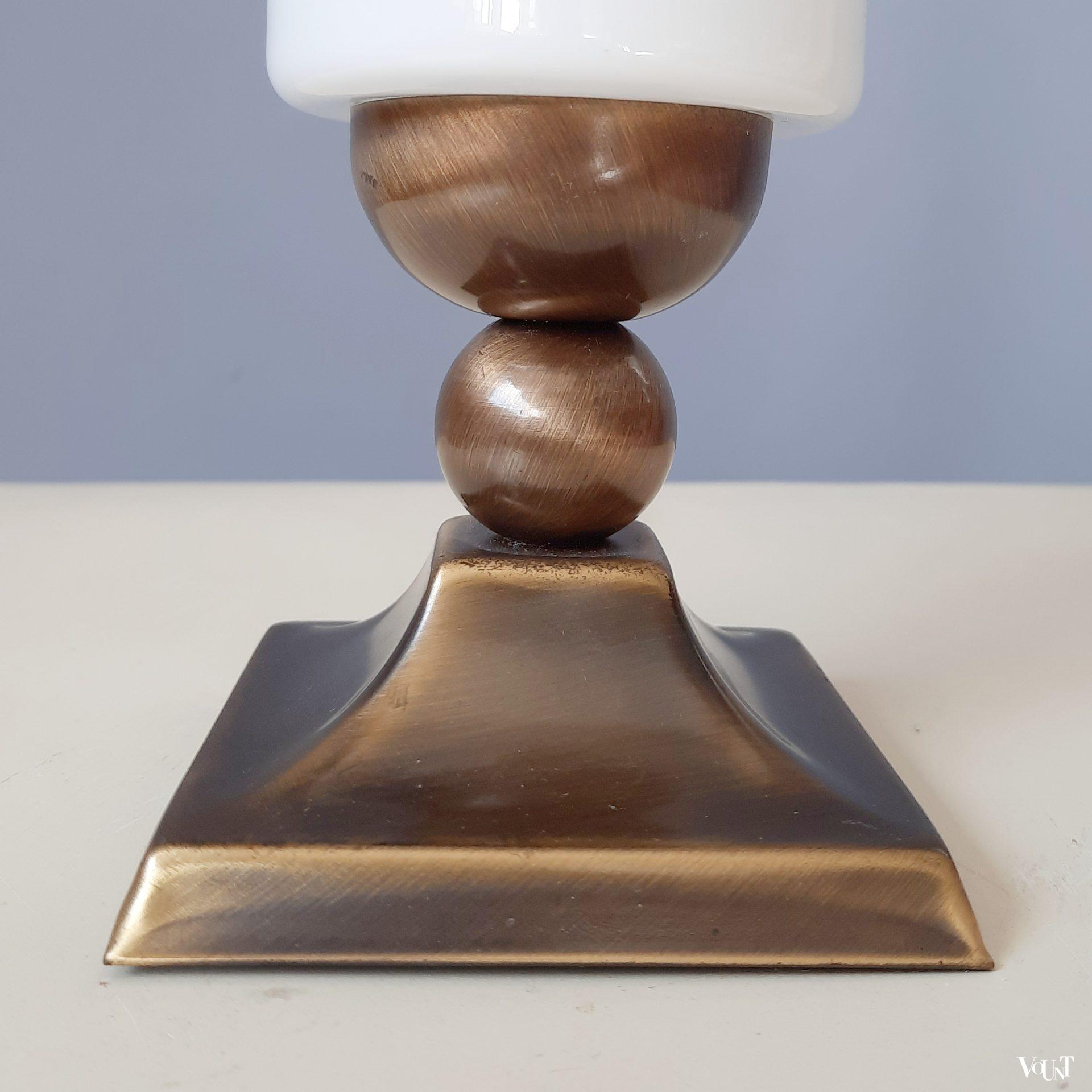 Set van 2 conische tafellampjes, De Lijster Lampen, jaren '90