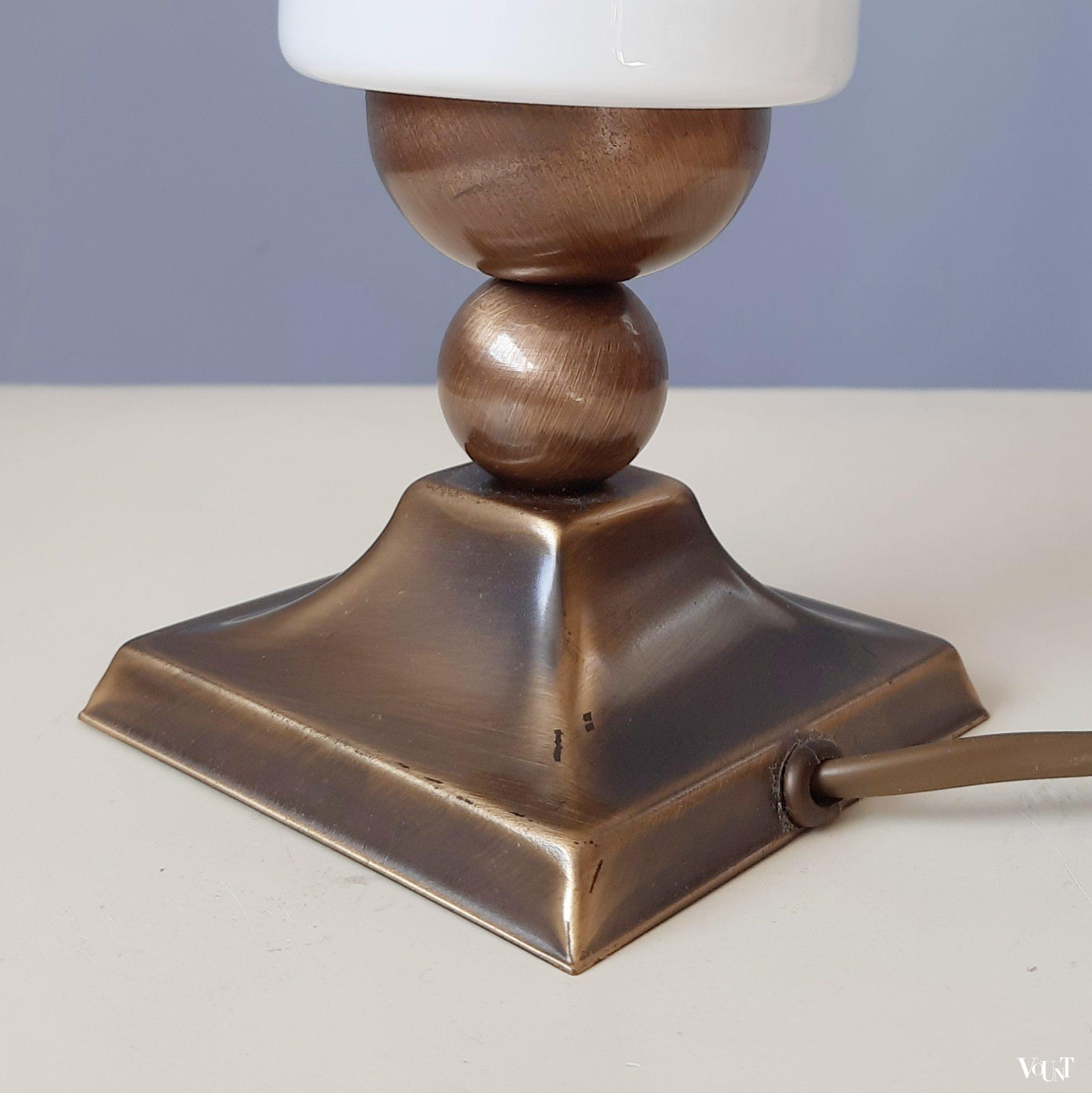 Set van 2 conische tafellampjes, De Lijster Lampen, jaren '90