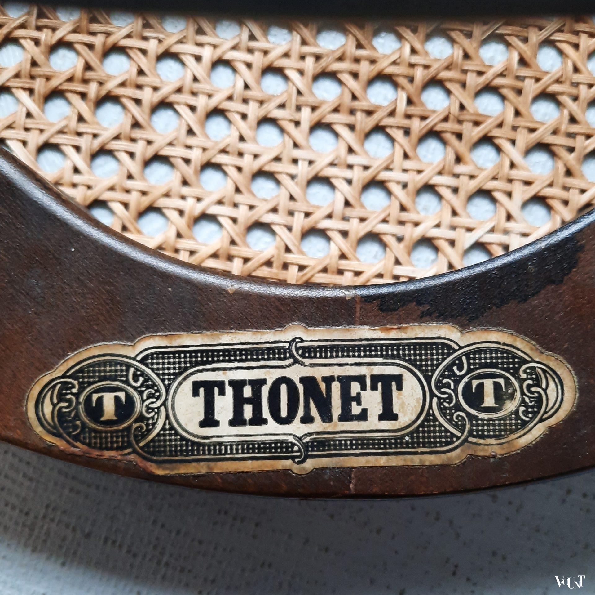 Set van 2 Thonet 204 RH barkrukken, jaren '70