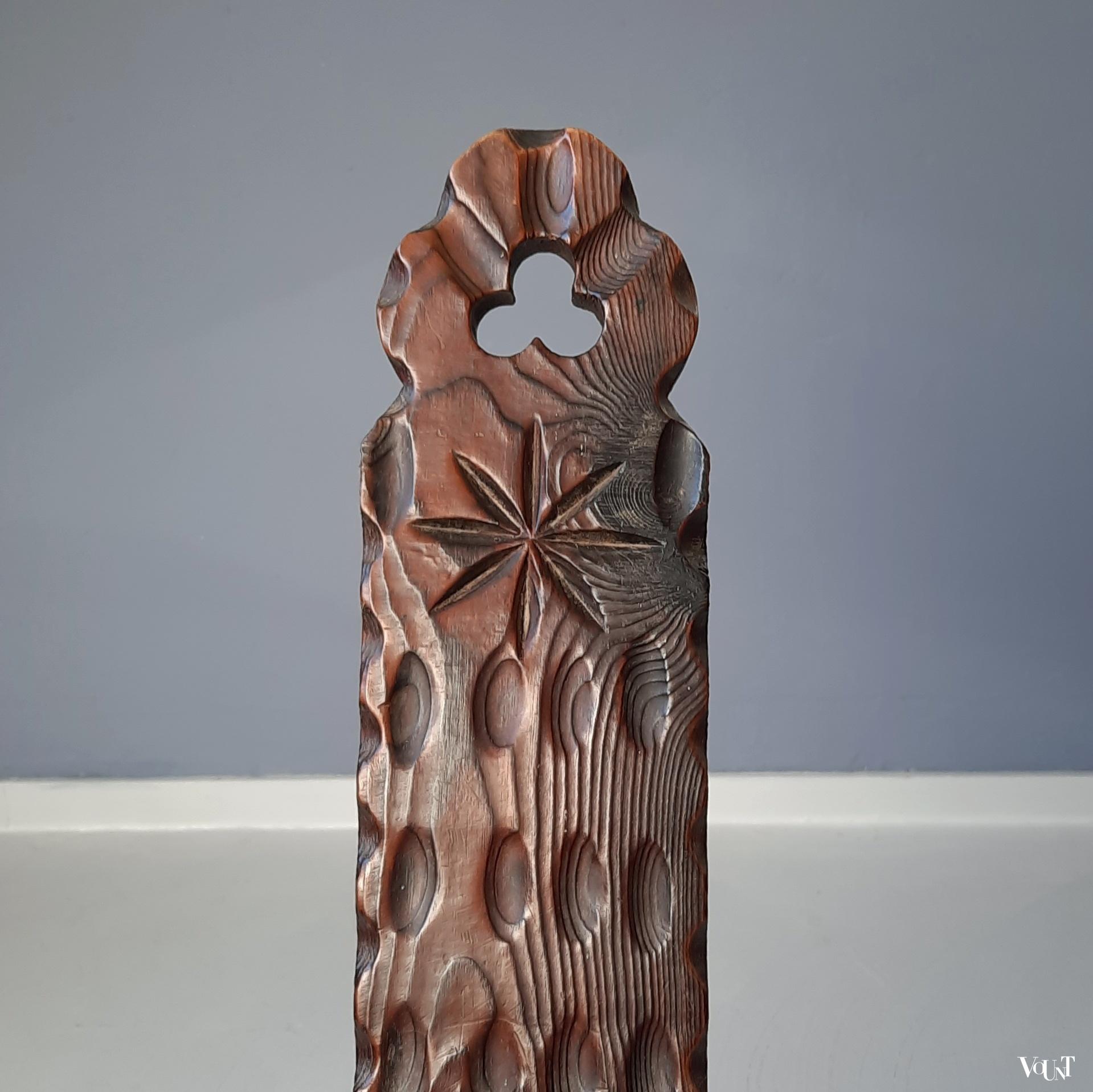 Spaans houten stoeltje, jaren '60'/'70