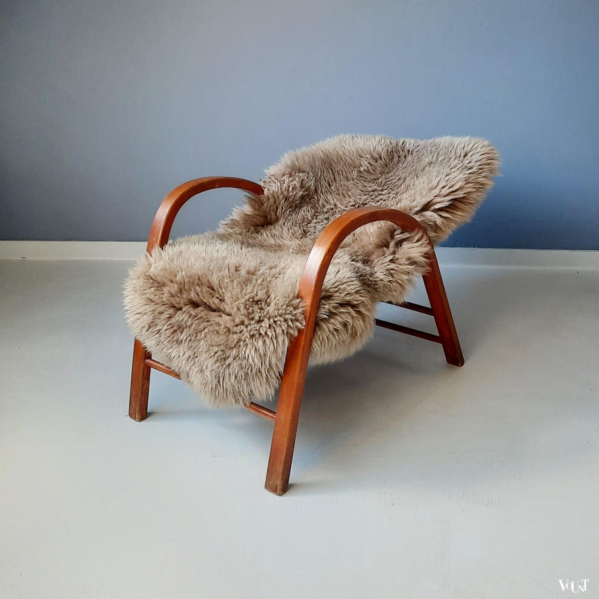 Latten kinderligstoel, Kibofa, jaren '50