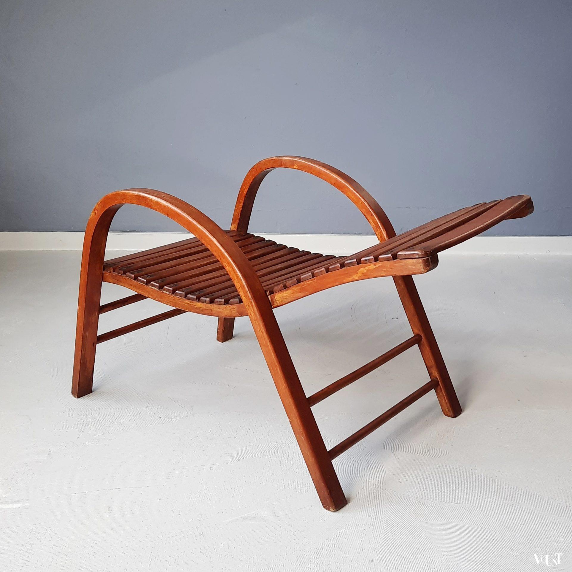 Latten kinderligstoel, Kibofa, jaren '50