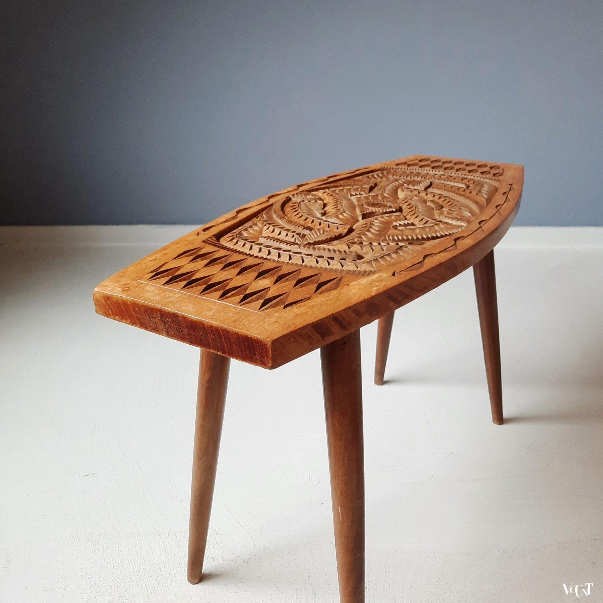 Bijzettafel Suriname, Marroncultuur, jaren '60