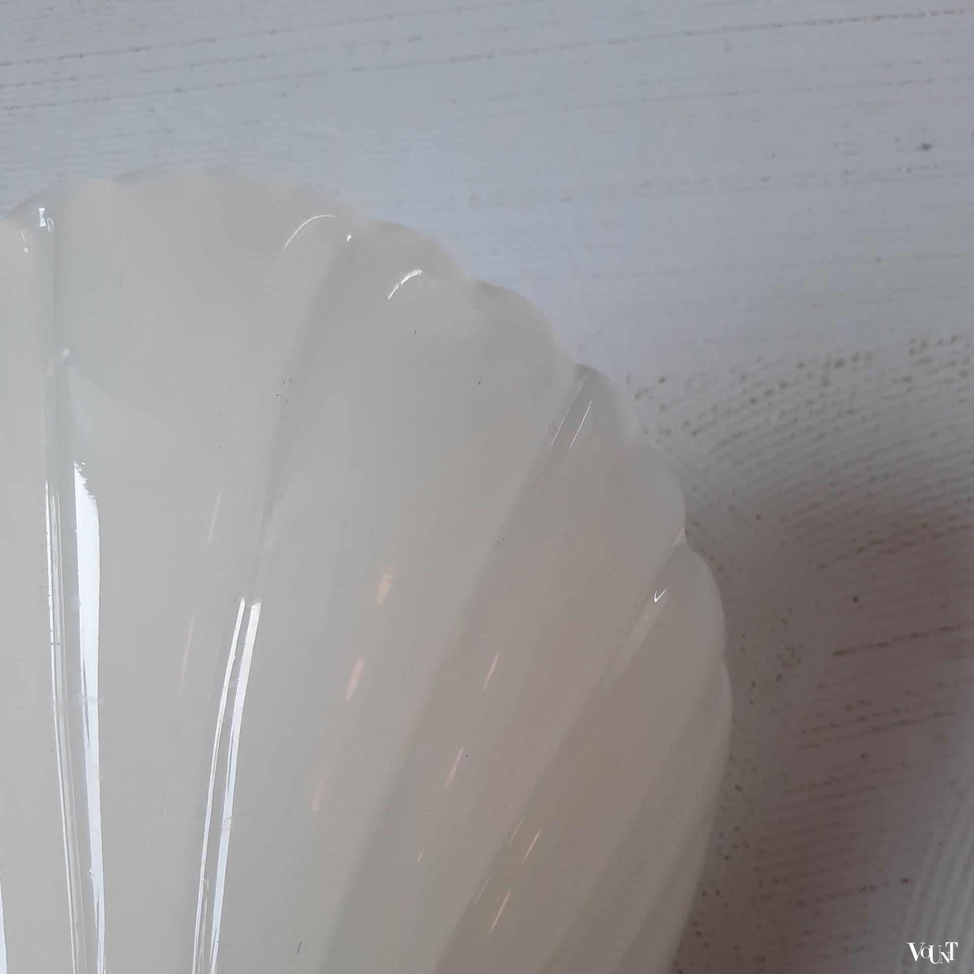 Set van 2 glazen wandlampjes schelp, Orrefors, jaren '60