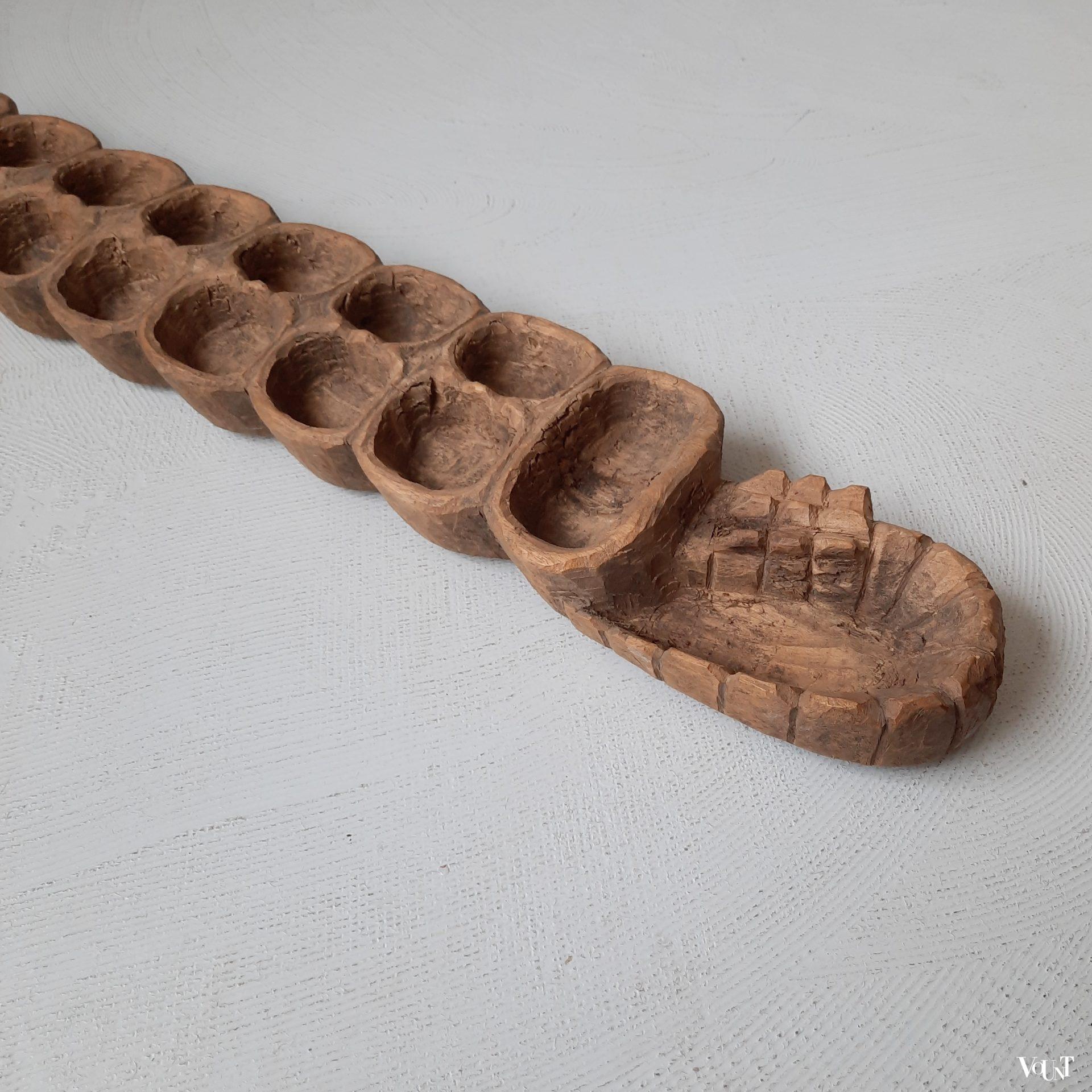 Mancala bord krokodil, Afrika, ca. jaren '60