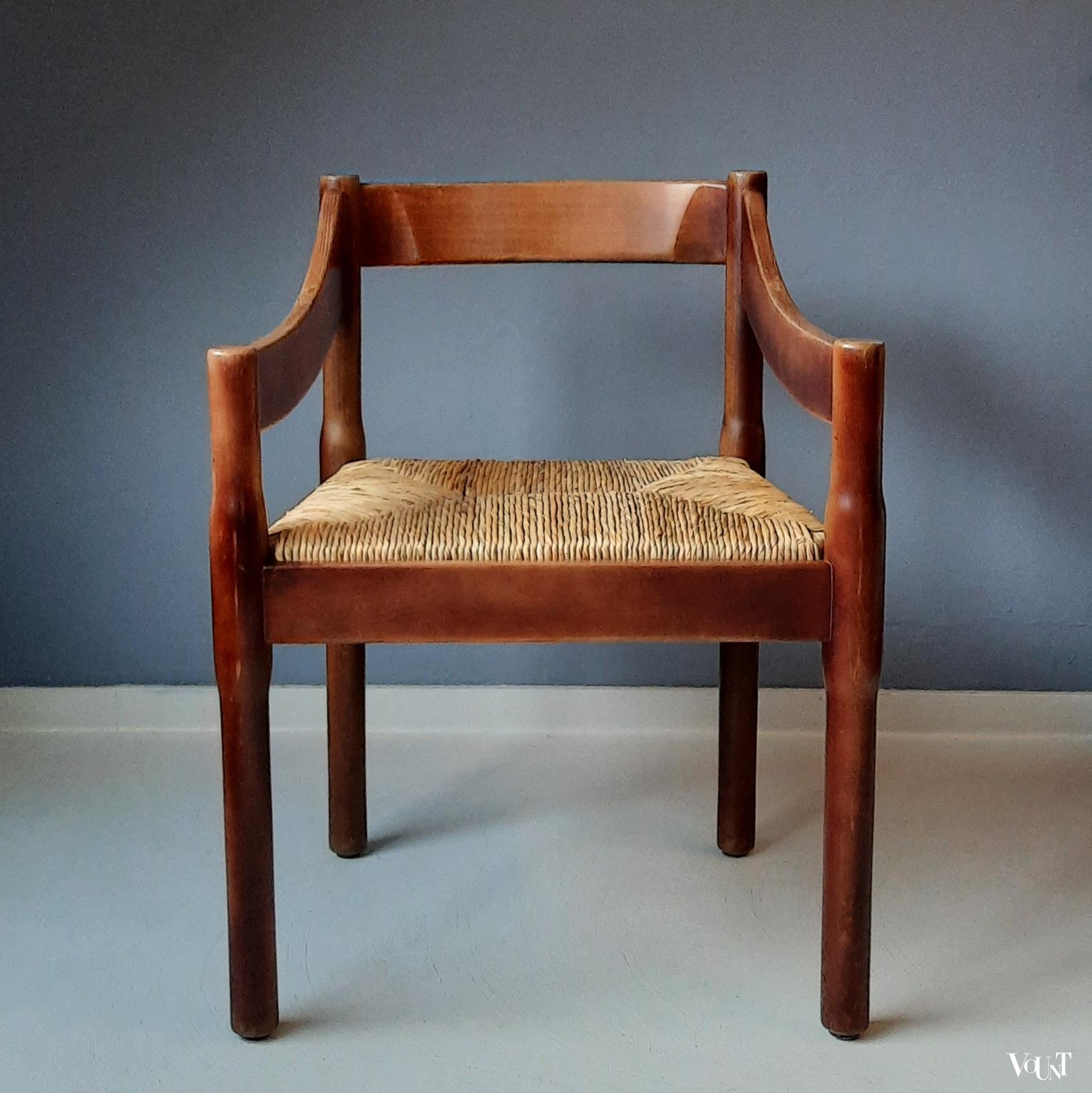 Carimate stoel, Vico Magistretti voor Cassina, jaren '60