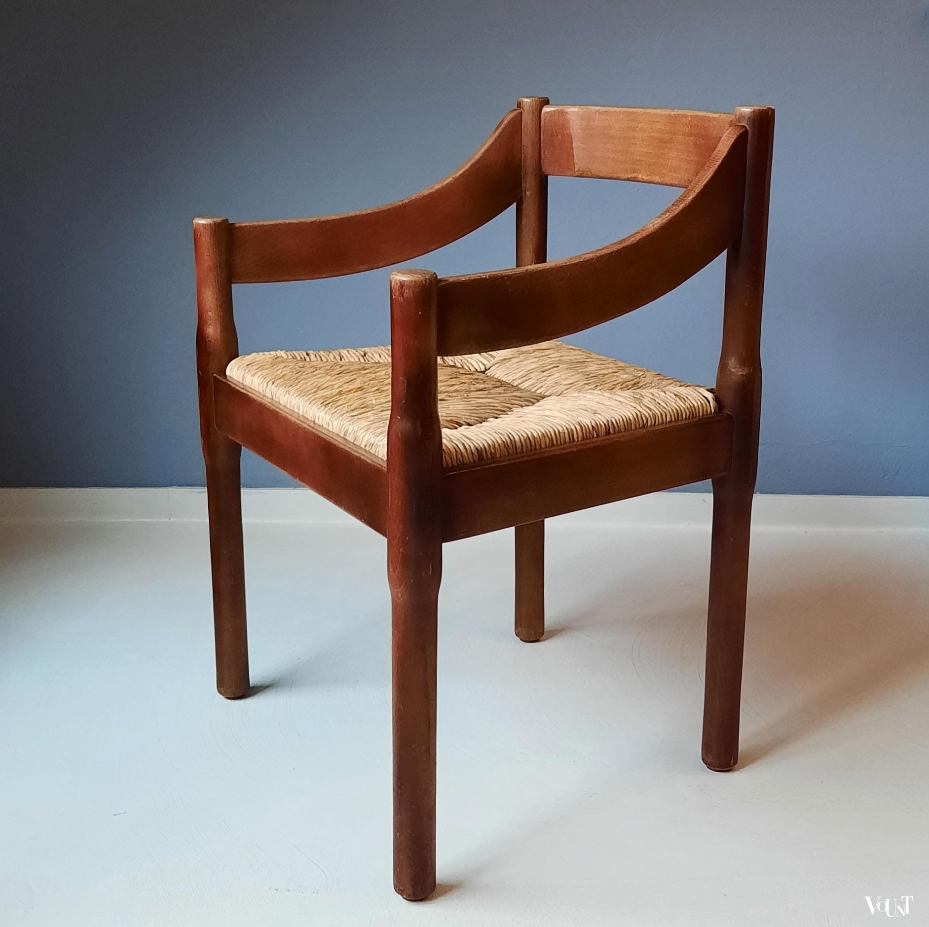 Carimate stoel, Vico Magistretti voor Cassina, jaren '60