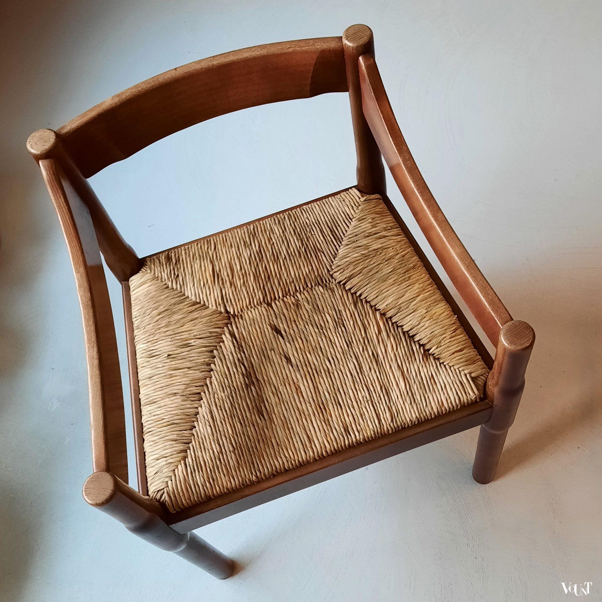 Carimate stoel, Vico Magistretti voor Cassina, jaren '60