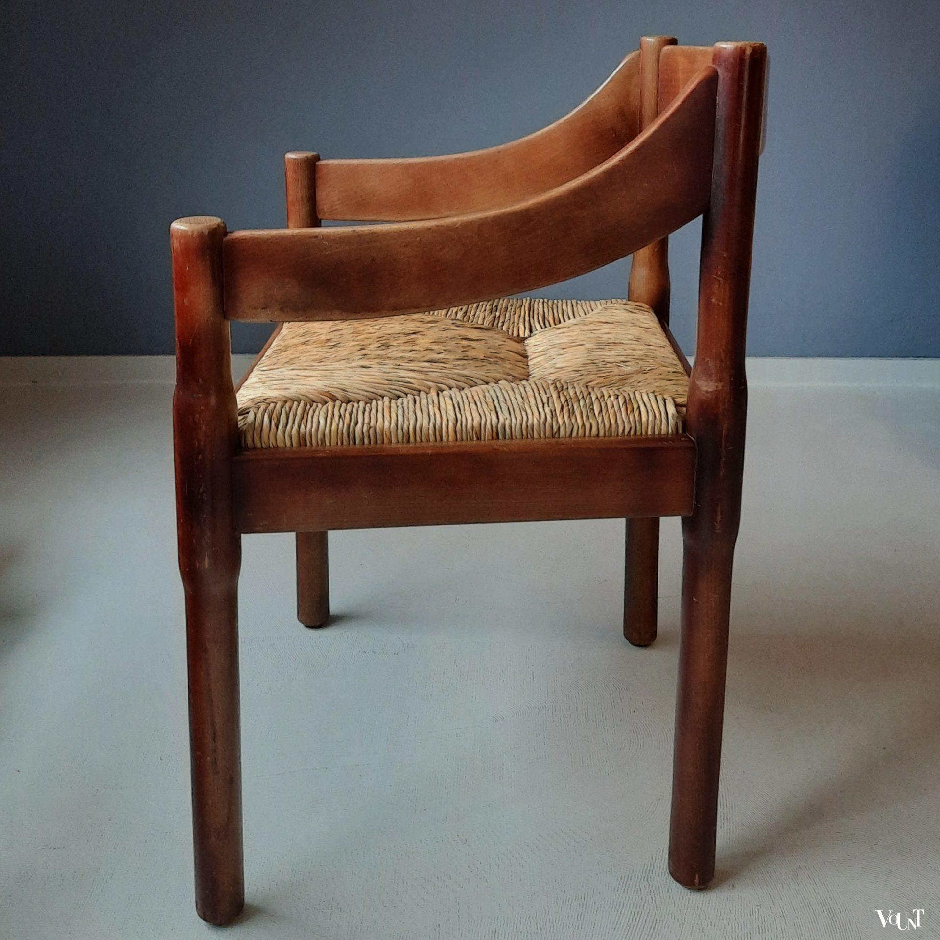 Carimate stoel, Vico Magistretti voor Cassina, jaren '60