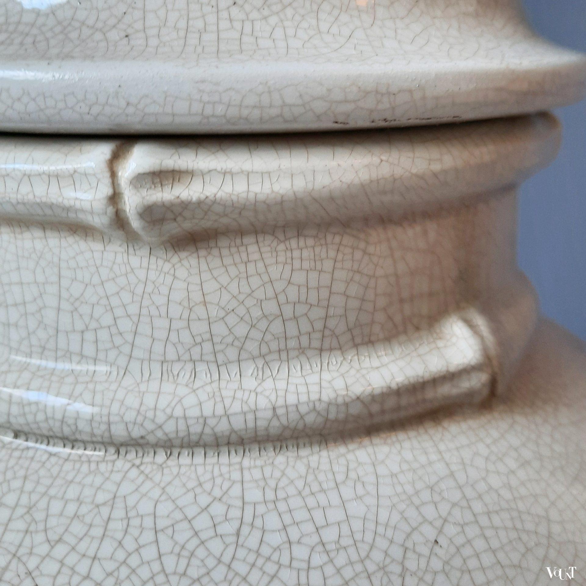 "Ginger jar" tafellamp, jaren '80