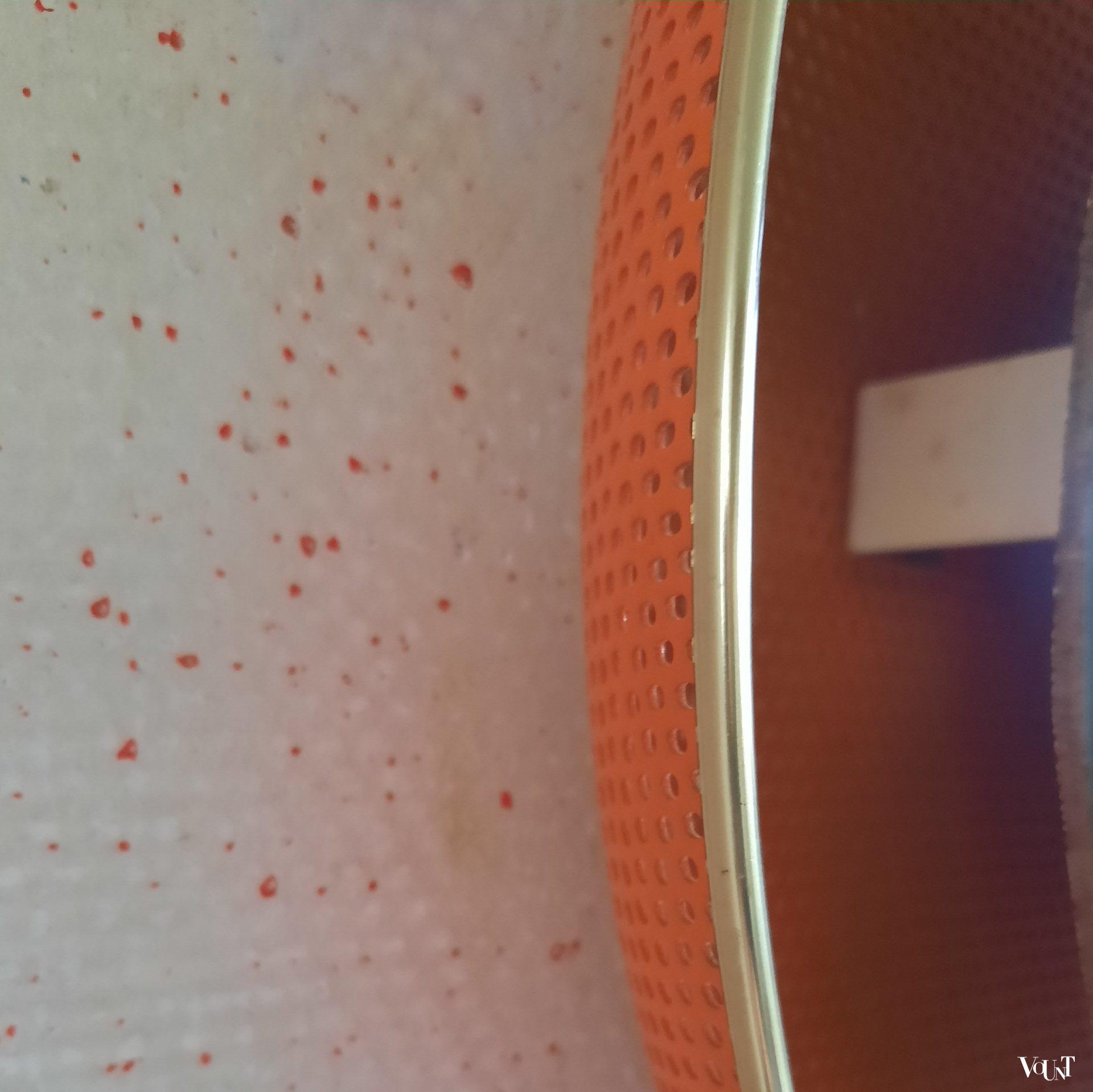 Ronde metalen spiegel met verlichting, Floris Fiedeldij voor Artimeta, jaren '50