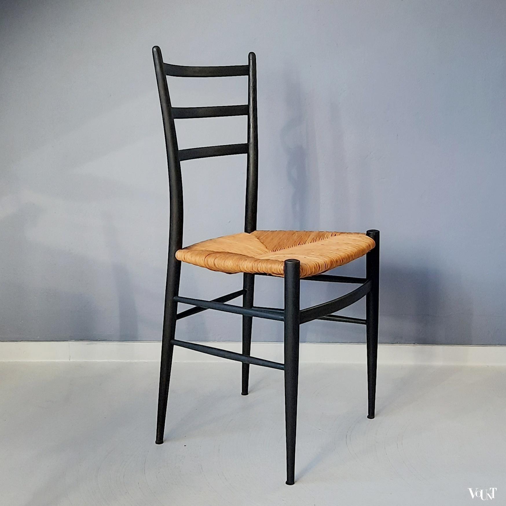 Set van 2 Spinetto stoelen, Chiavari, Italië, jaren '50