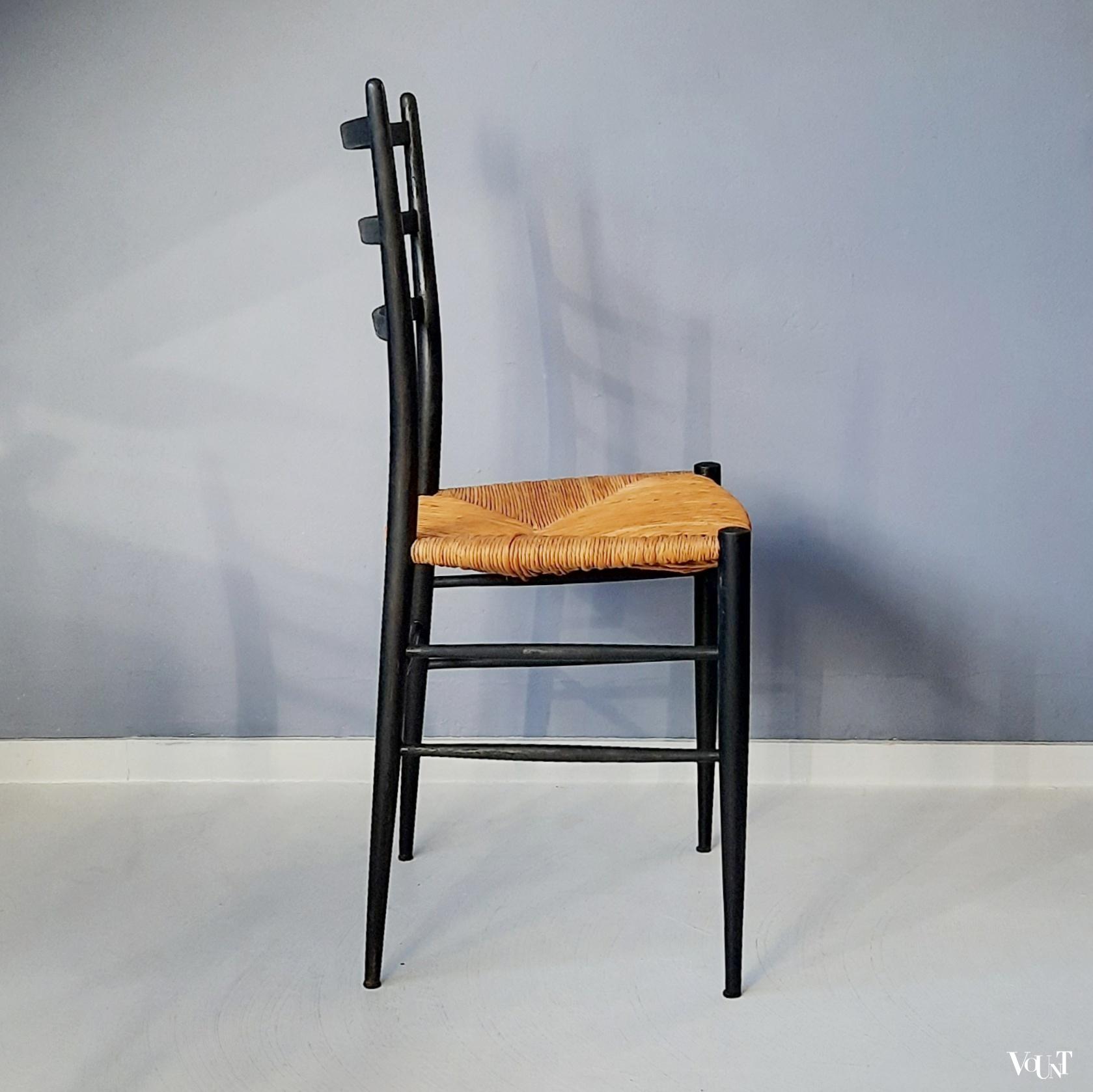 Set van 2 Spinetto stoelen, Chiavari, Italië, jaren '50