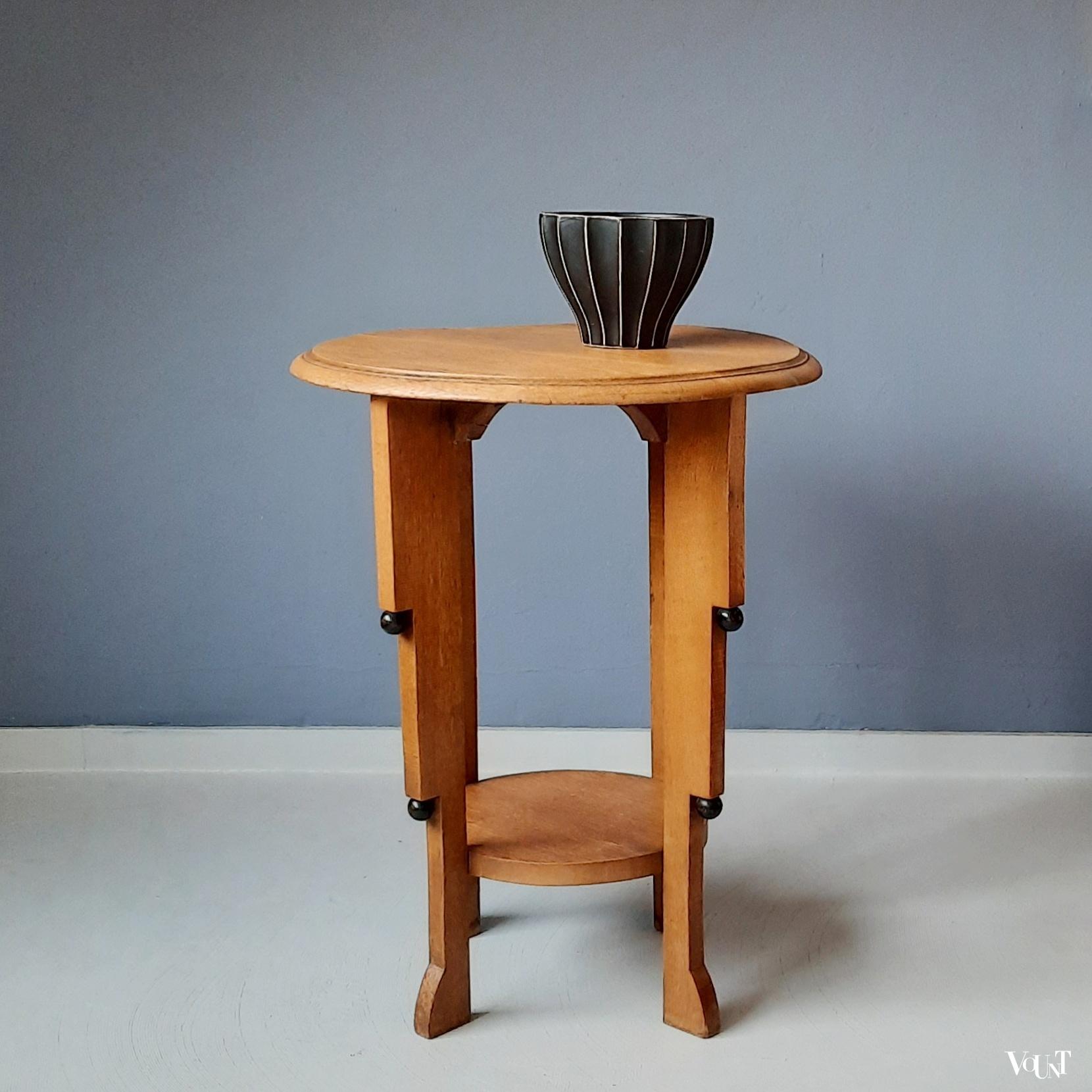 Art deco bijzettafel Amsterdamse School, jaren '20/'30