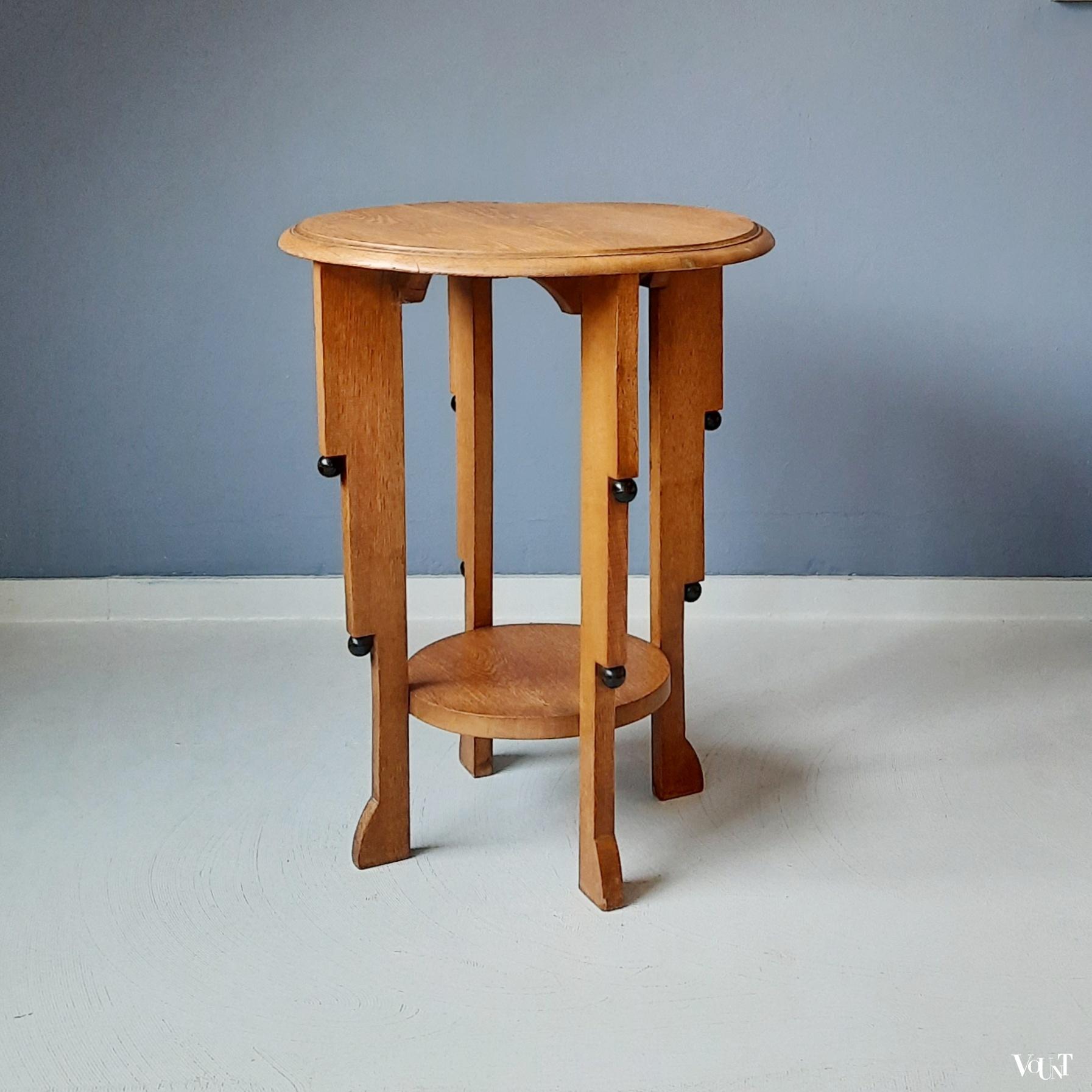 Art deco bijzettafel Amsterdamse School, jaren '20/'30