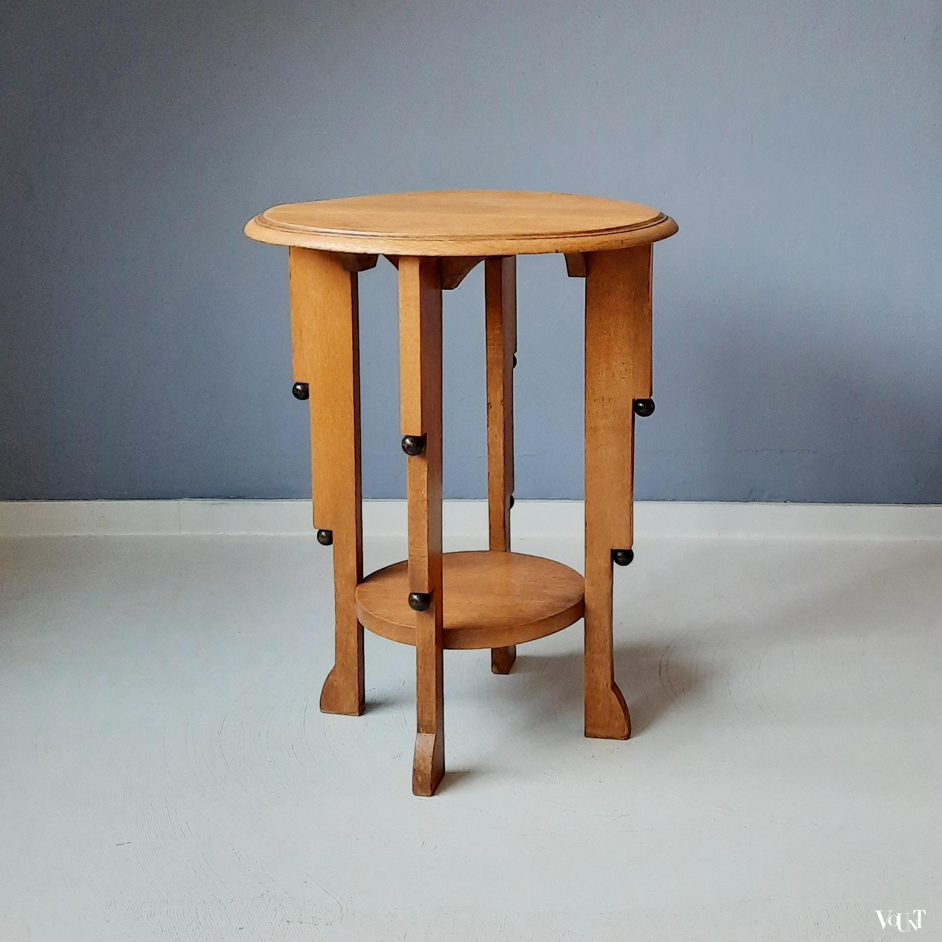 Art deco bijzettafel Amsterdamse School, jaren '20/'30