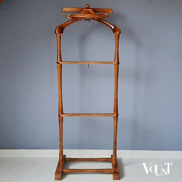 Vintage houten dressboy Fitwell-Valet, C. Birnbaum Ltd., jaren '70
