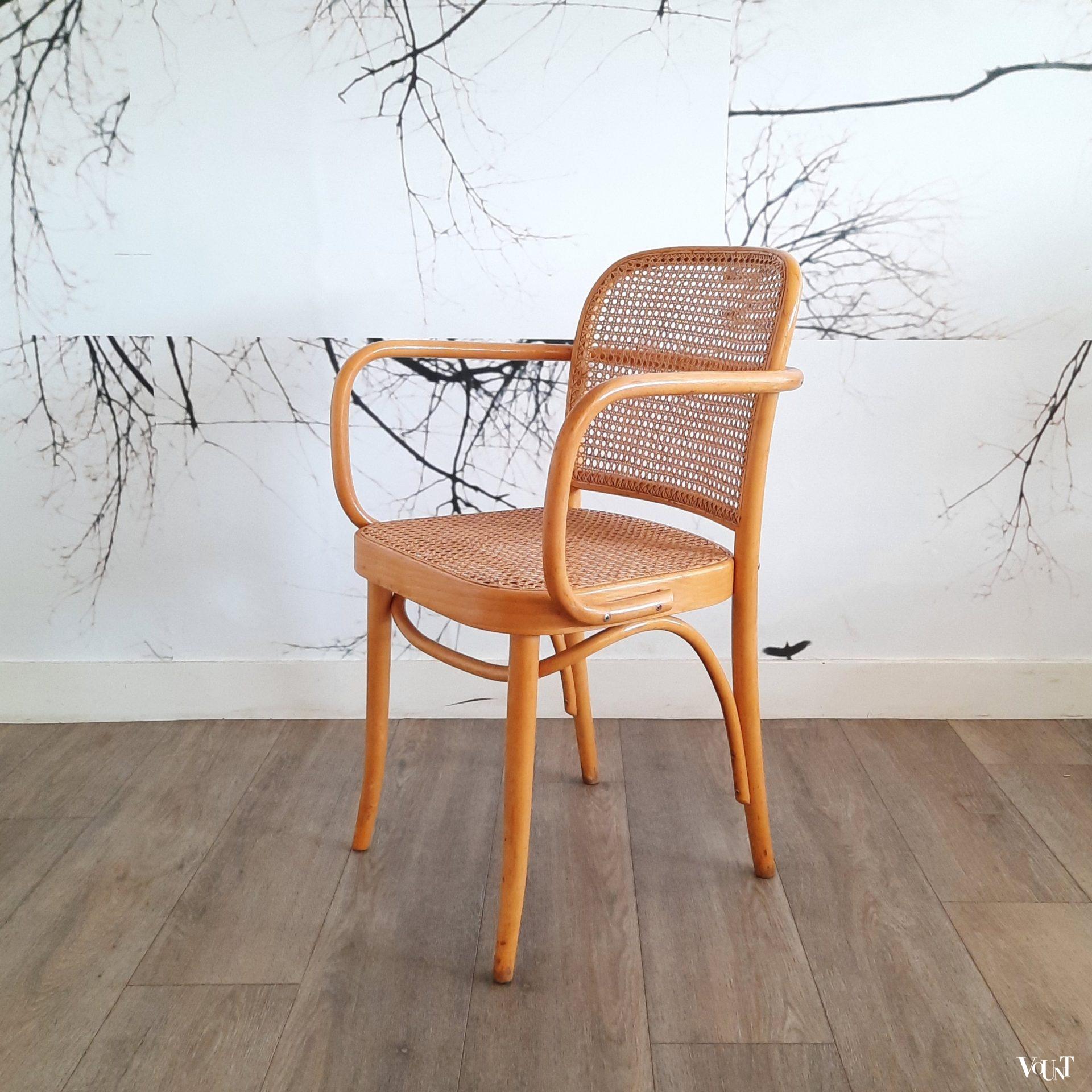 Set van 4 Praag of 811 stoelen, FMG, jaren '70/'80