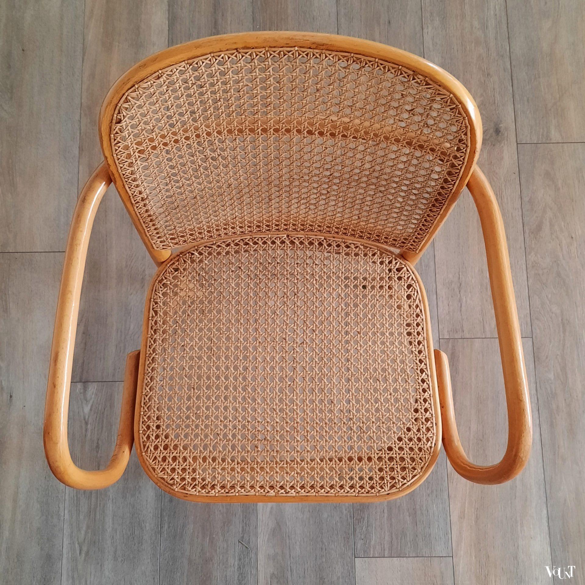 Set van 4 Praag of 811 stoelen, FMG, jaren '70/'80