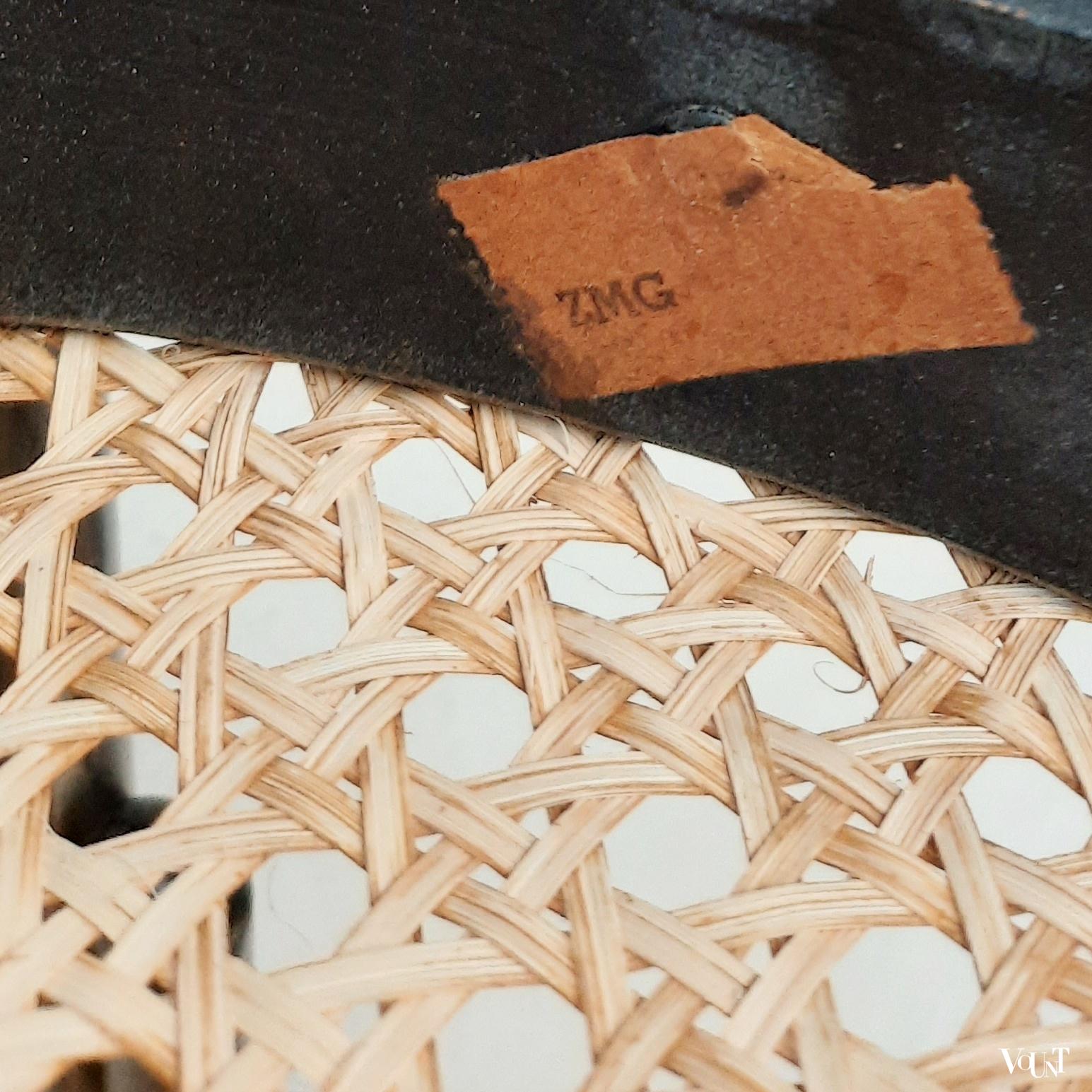 Zwarte bentwood stoel nr. 14, ZMG Radomsko, jaren '70