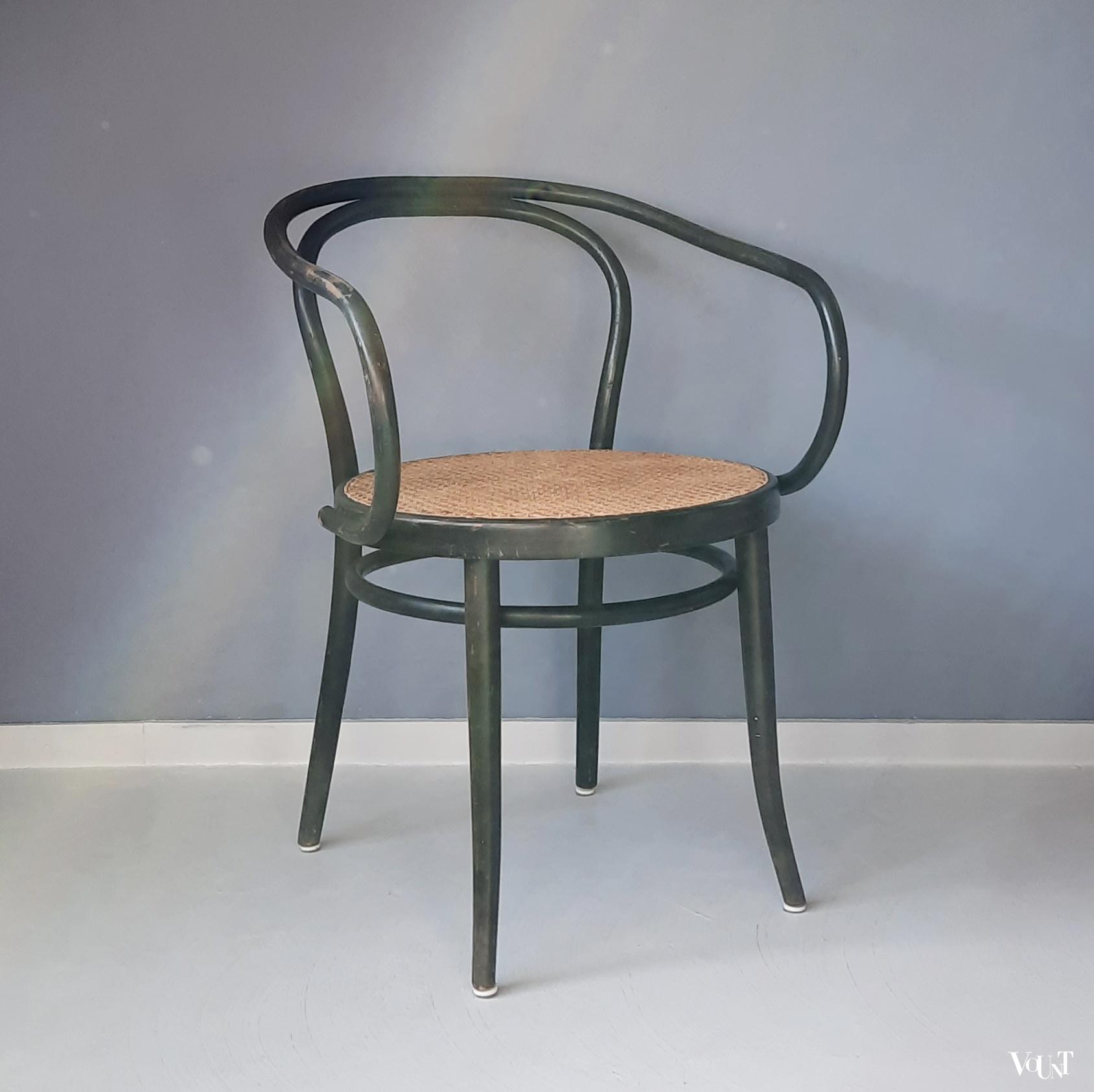 Zwarte 209 stoel, Ligna, jaren '70