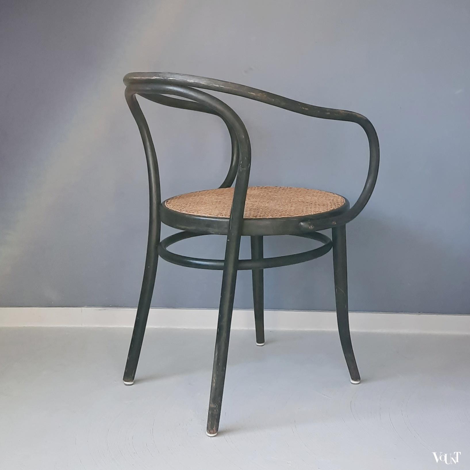 Zwarte 209 stoel, Ligna, jaren '70