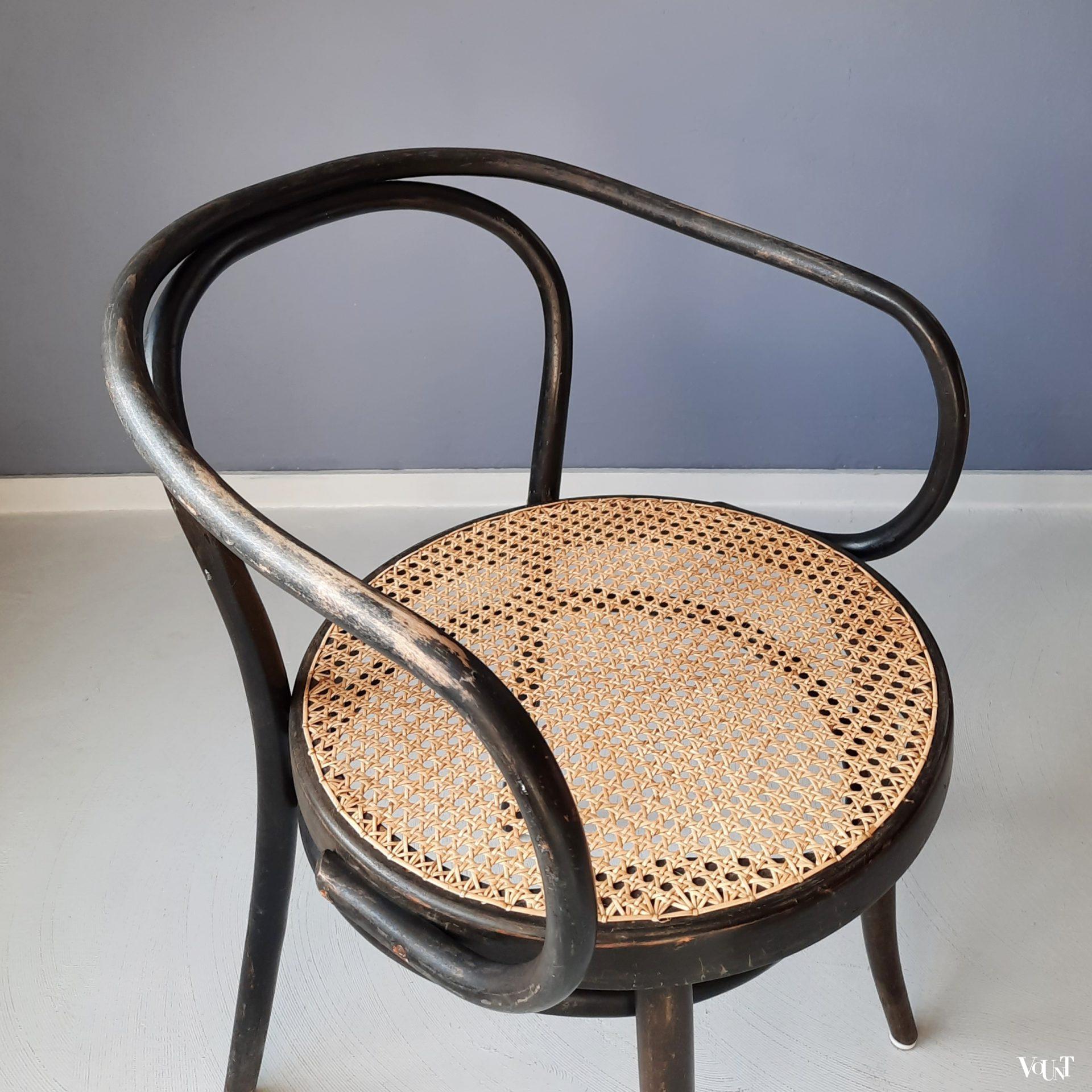 Zwarte 209 stoel, Ligna, jaren '70