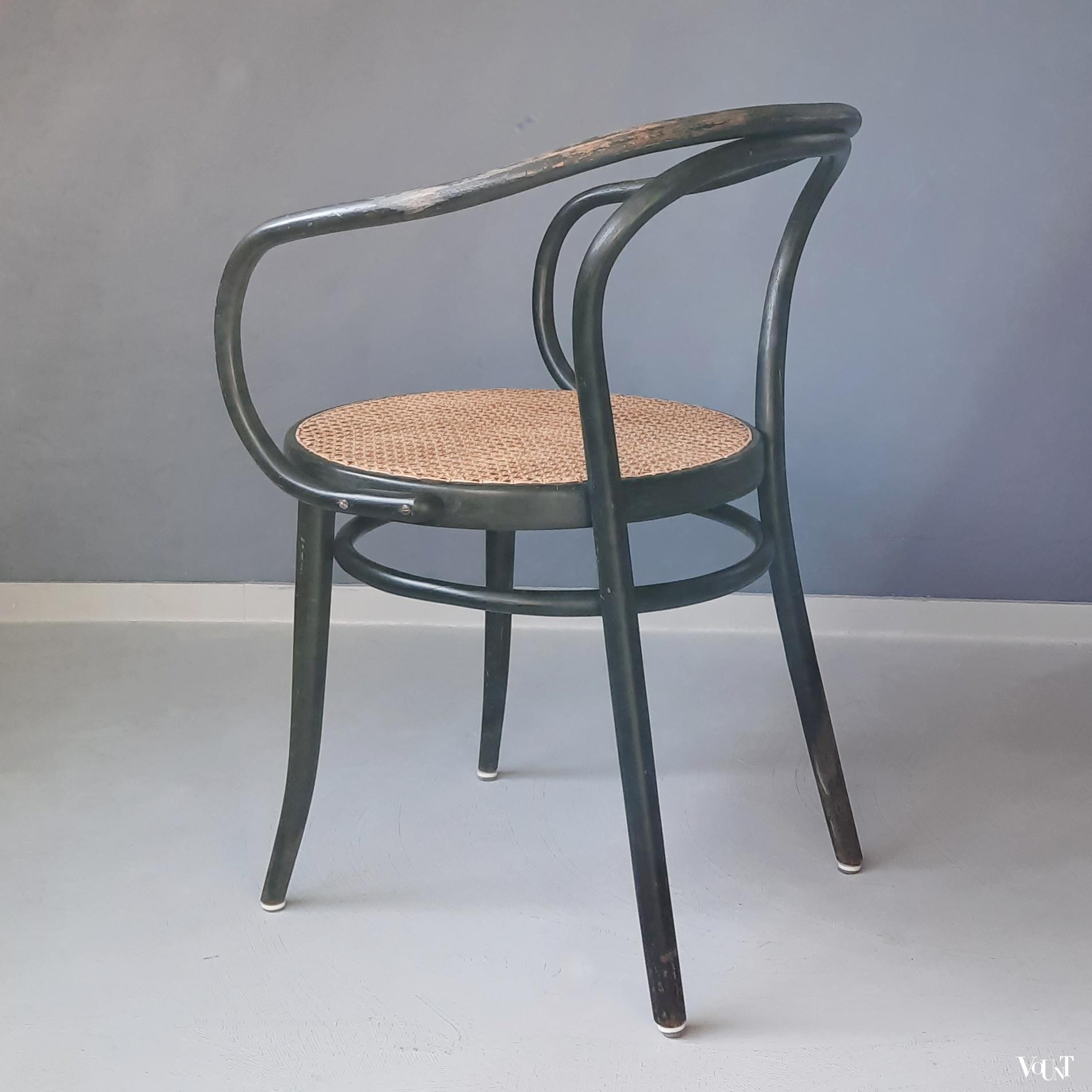 Zwarte 209 stoel, Ligna, jaren '70