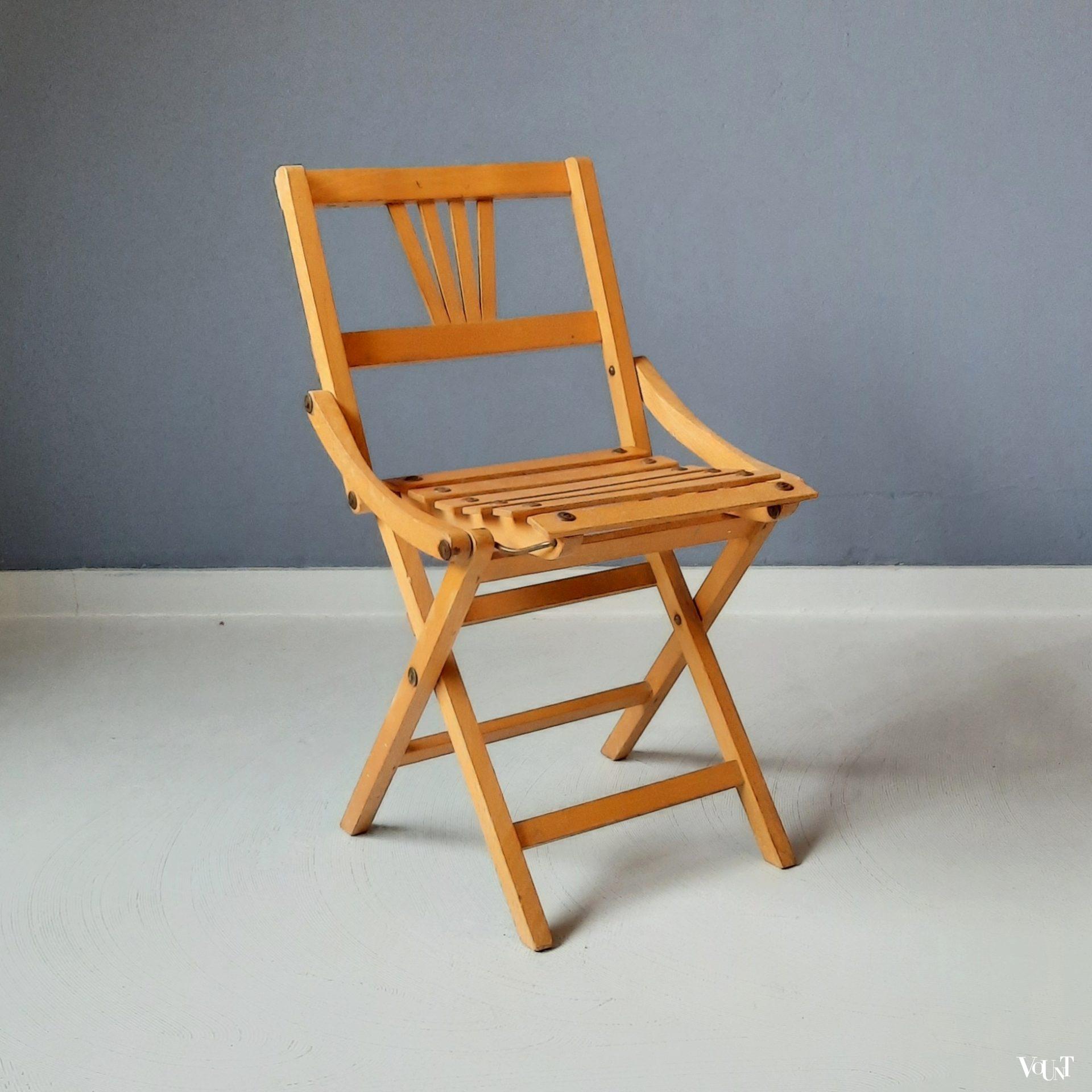 Originele kinderklapstoel Thonet, jaren '50
