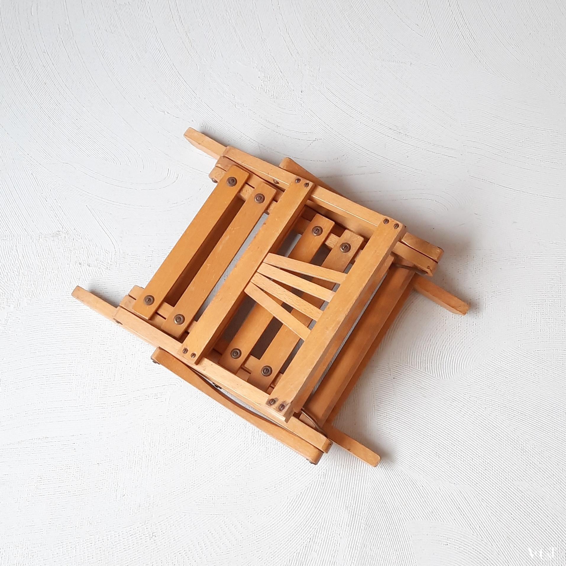 Originele kinderklapstoel Thonet, jaren '50