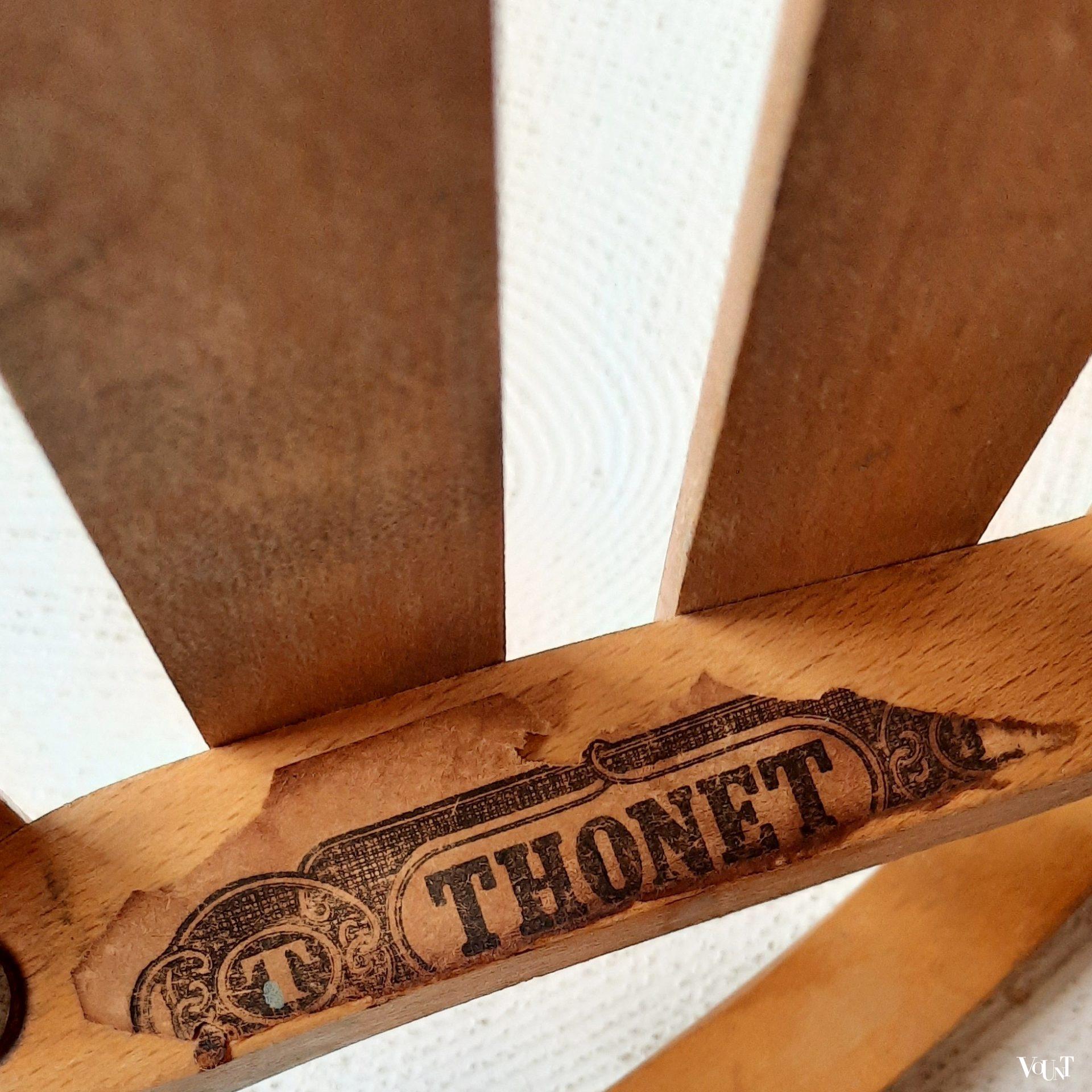 Originele kinderklapstoel Thonet, jaren '50