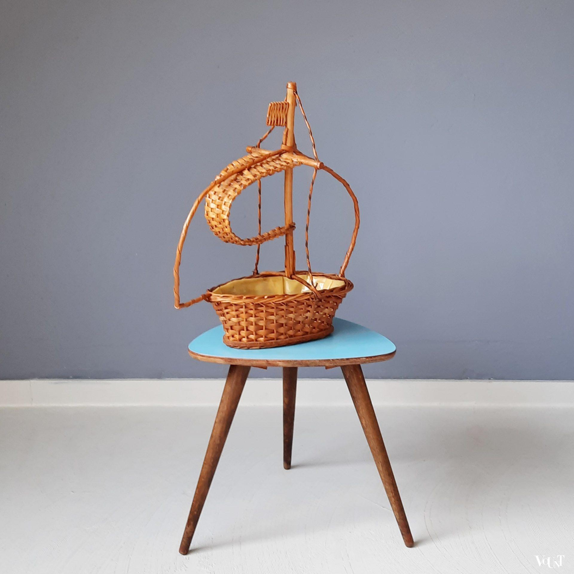 Rotan bootje, jaren '50/'60