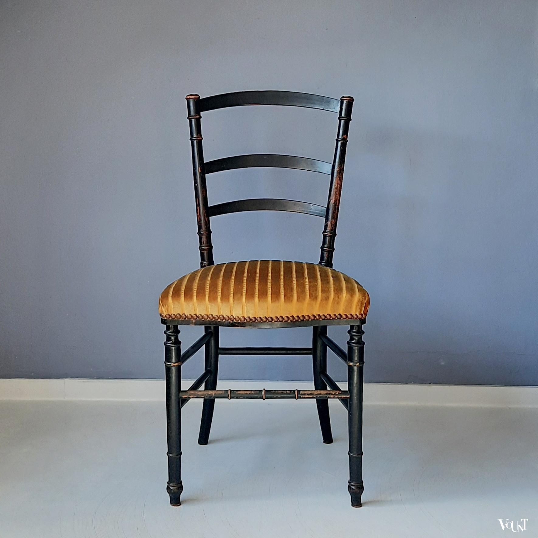 Frans Napoleon III-stijl stoeltje, rond 1900