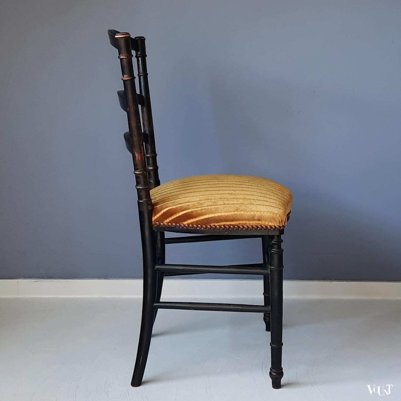 Frans Napoleon III-stijl stoeltje, rond 1900