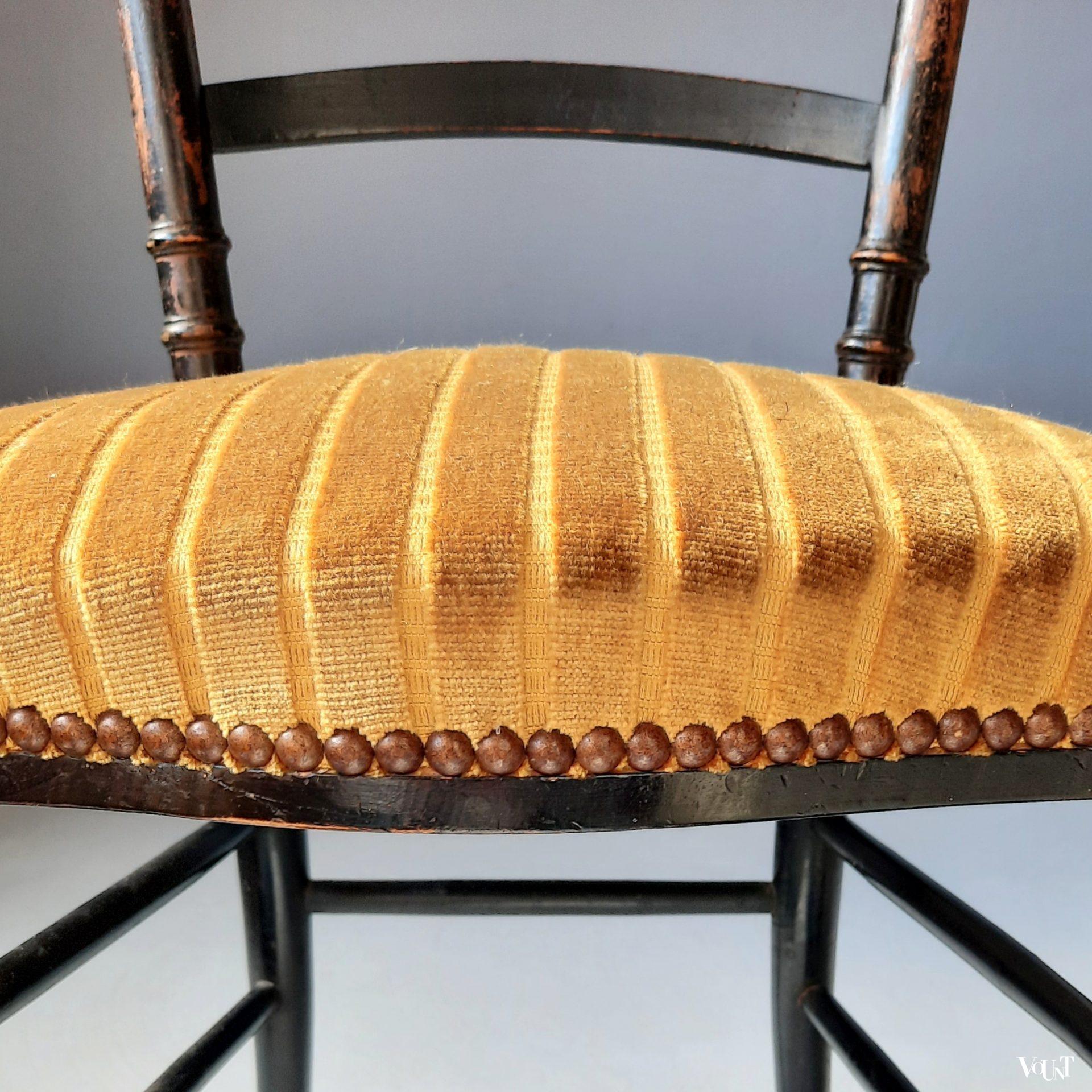 Frans Napoleon III-stijl stoeltje, rond 1900