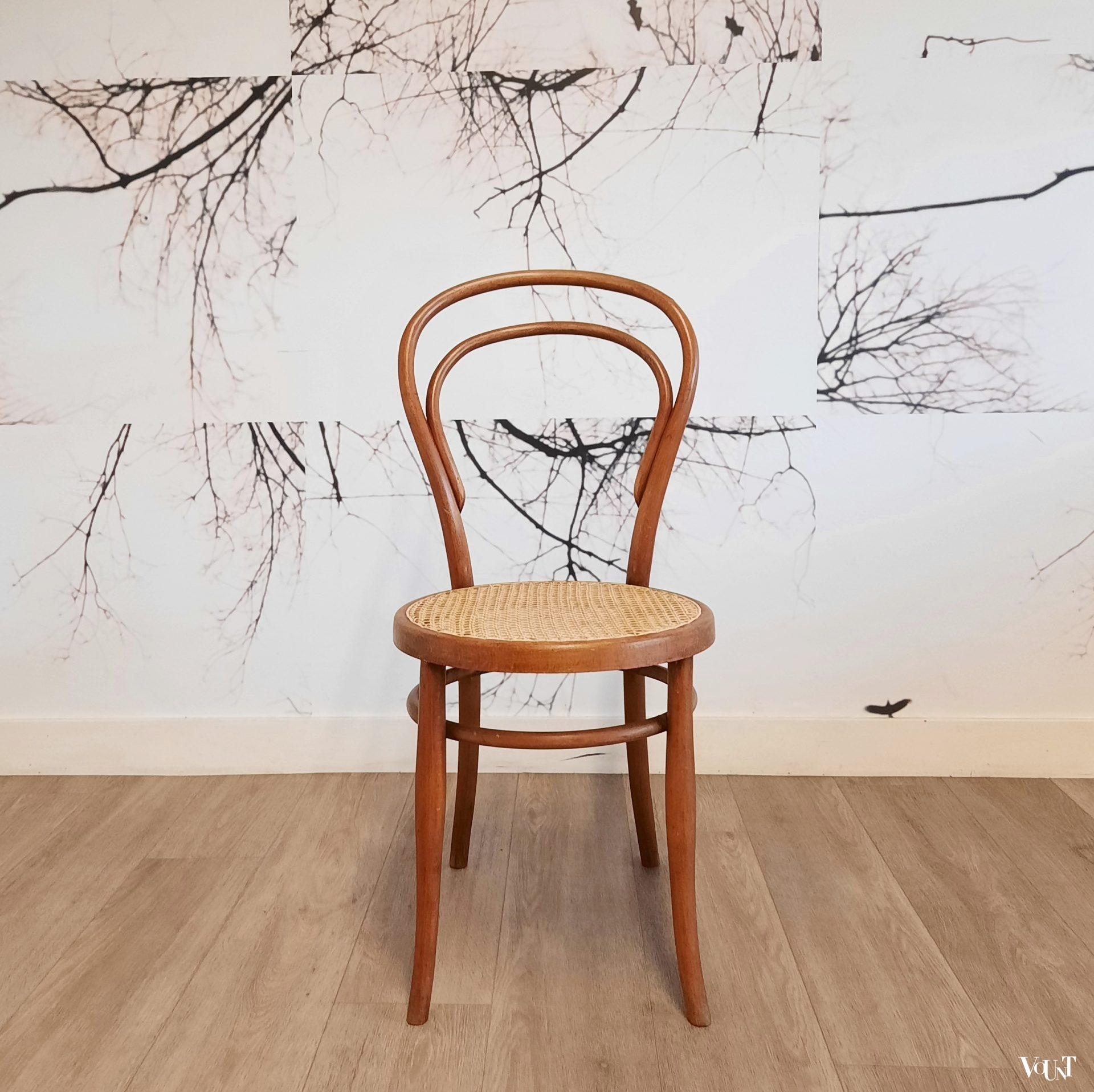 Set van 6 stoelen nr. 14, Josef Hoffmann, rond 1900