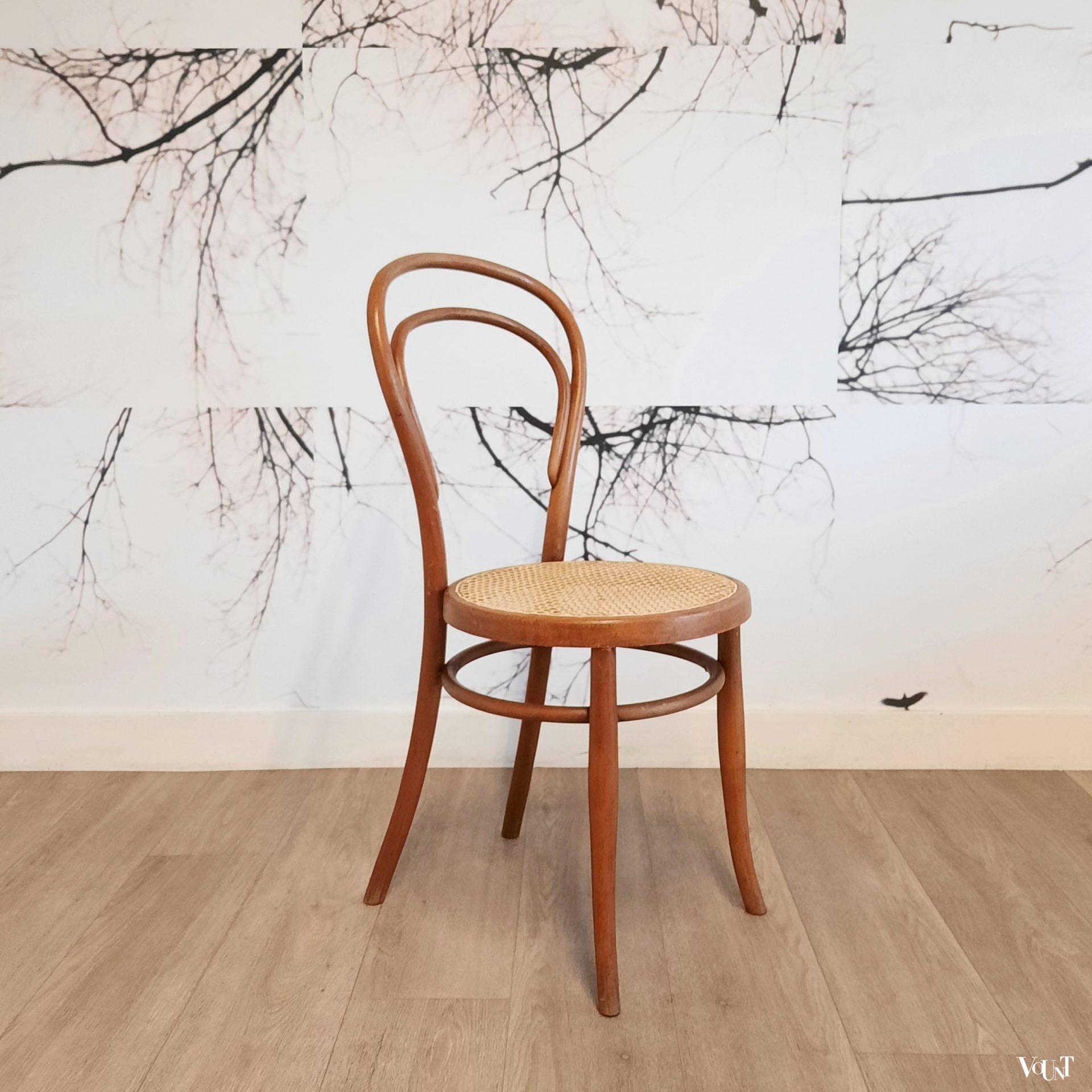 Set van 6 stoelen nr. 14, Josef Hoffmann, rond 1900