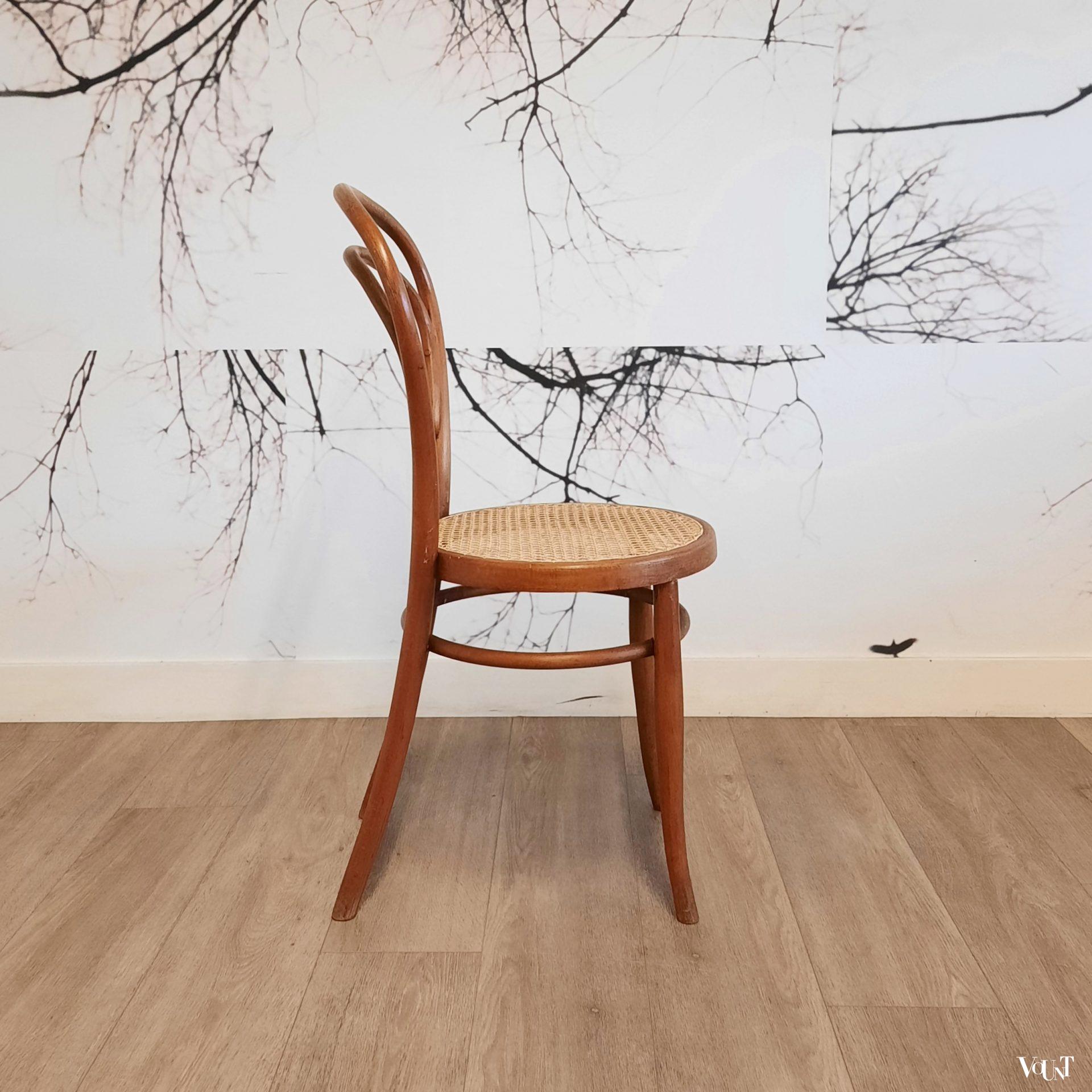 Set van 6 stoelen nr. 14, Josef Hoffmann, rond 1900