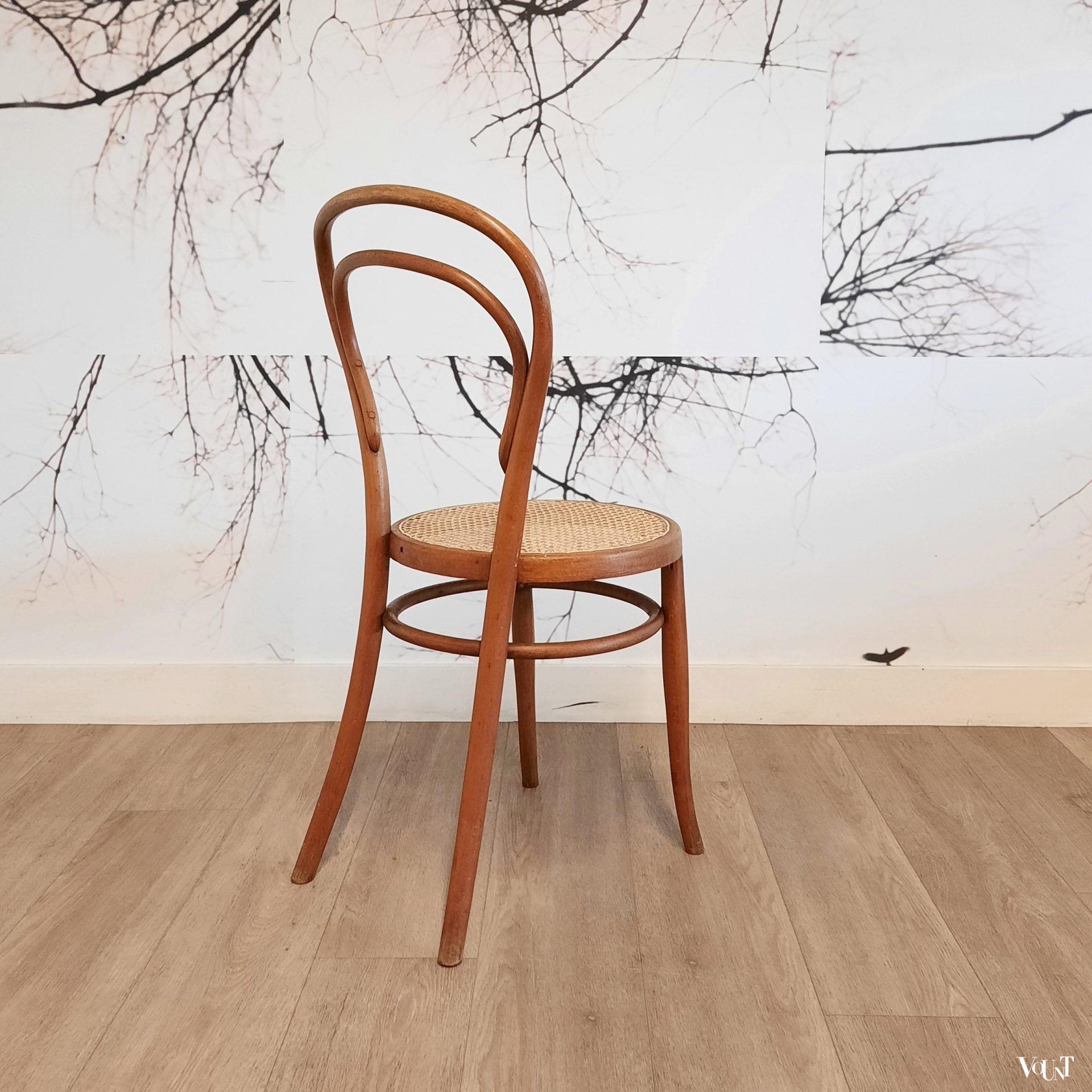 Set van 6 stoelen nr. 14, Josef Hoffmann, rond 1900