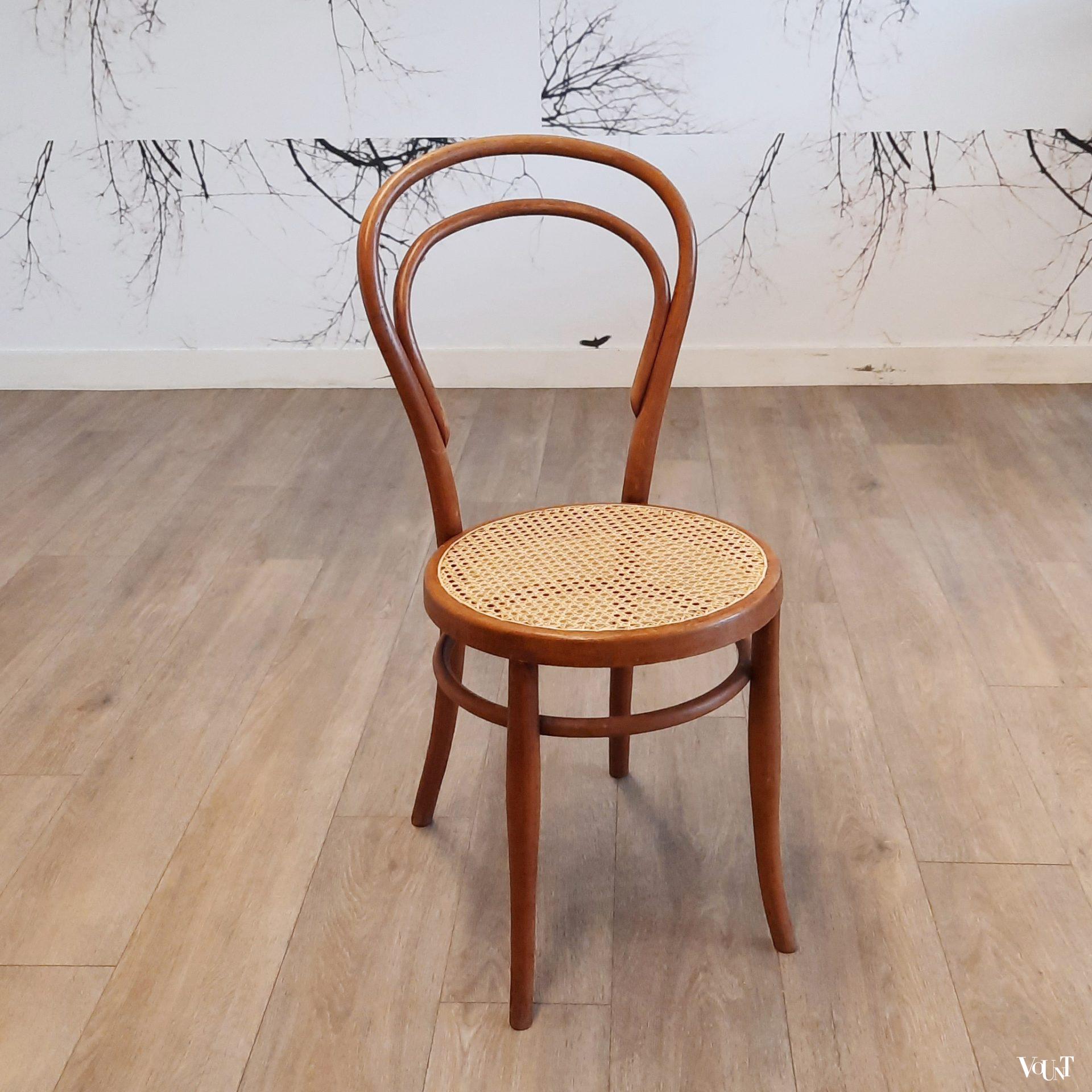 Set van 6 stoelen nr. 14, Josef Hoffmann, rond 1900
